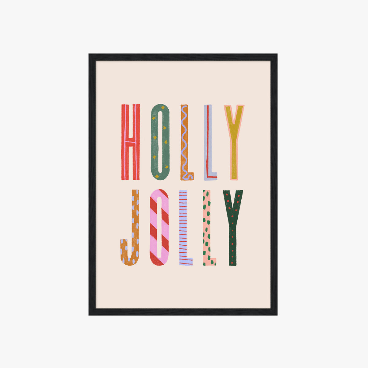 HOLLY JOLLY POSTER