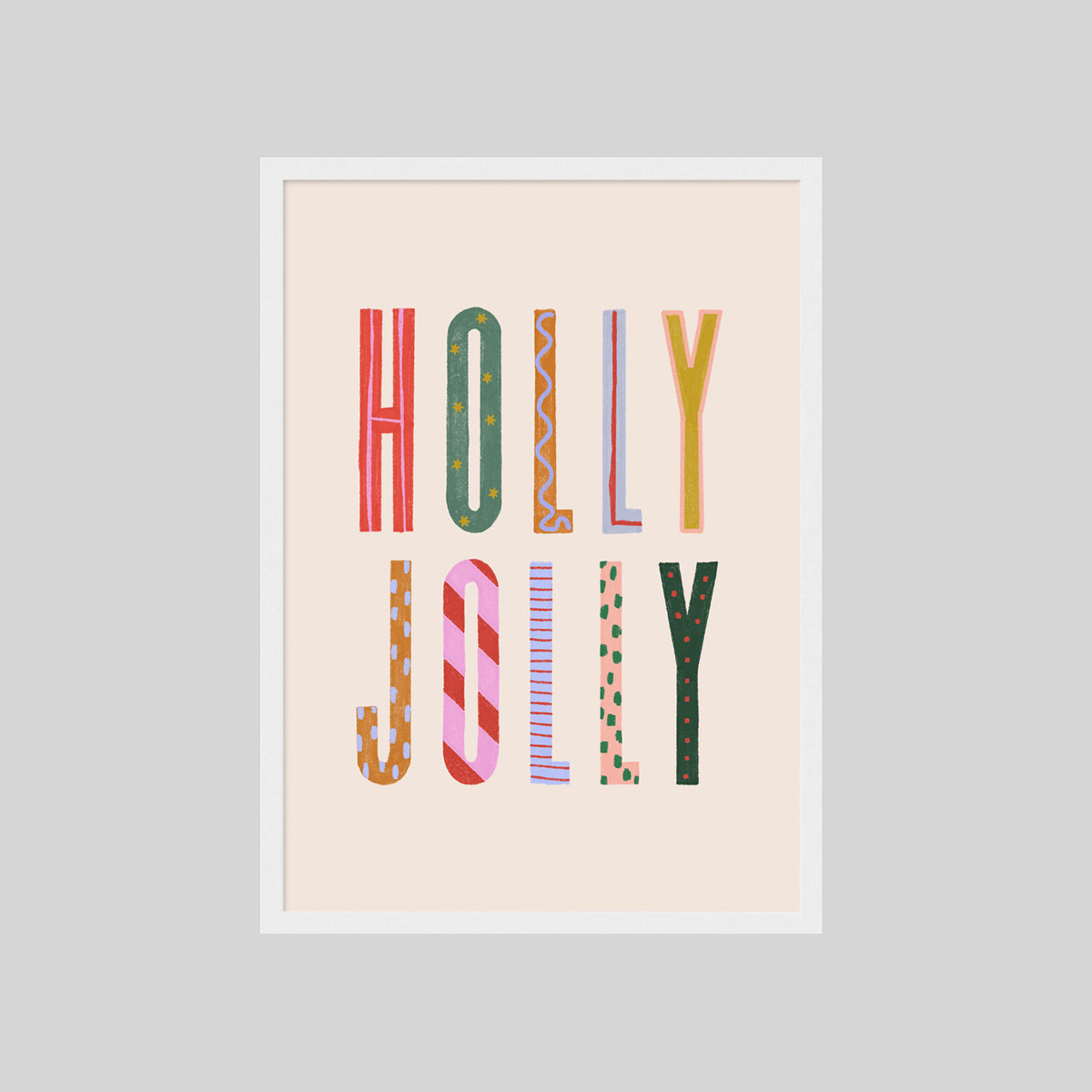 HOLLY JOLLY POSTER