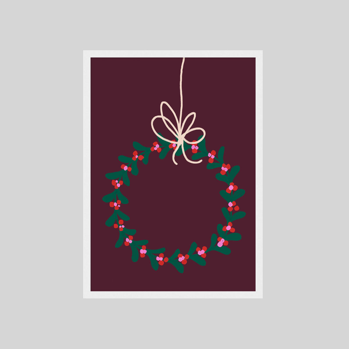 WEIHNACHTSKRANZ POSTER