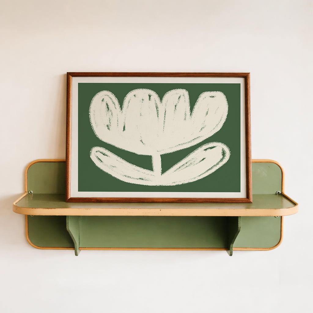 NORDISCHE BLUME POSTER