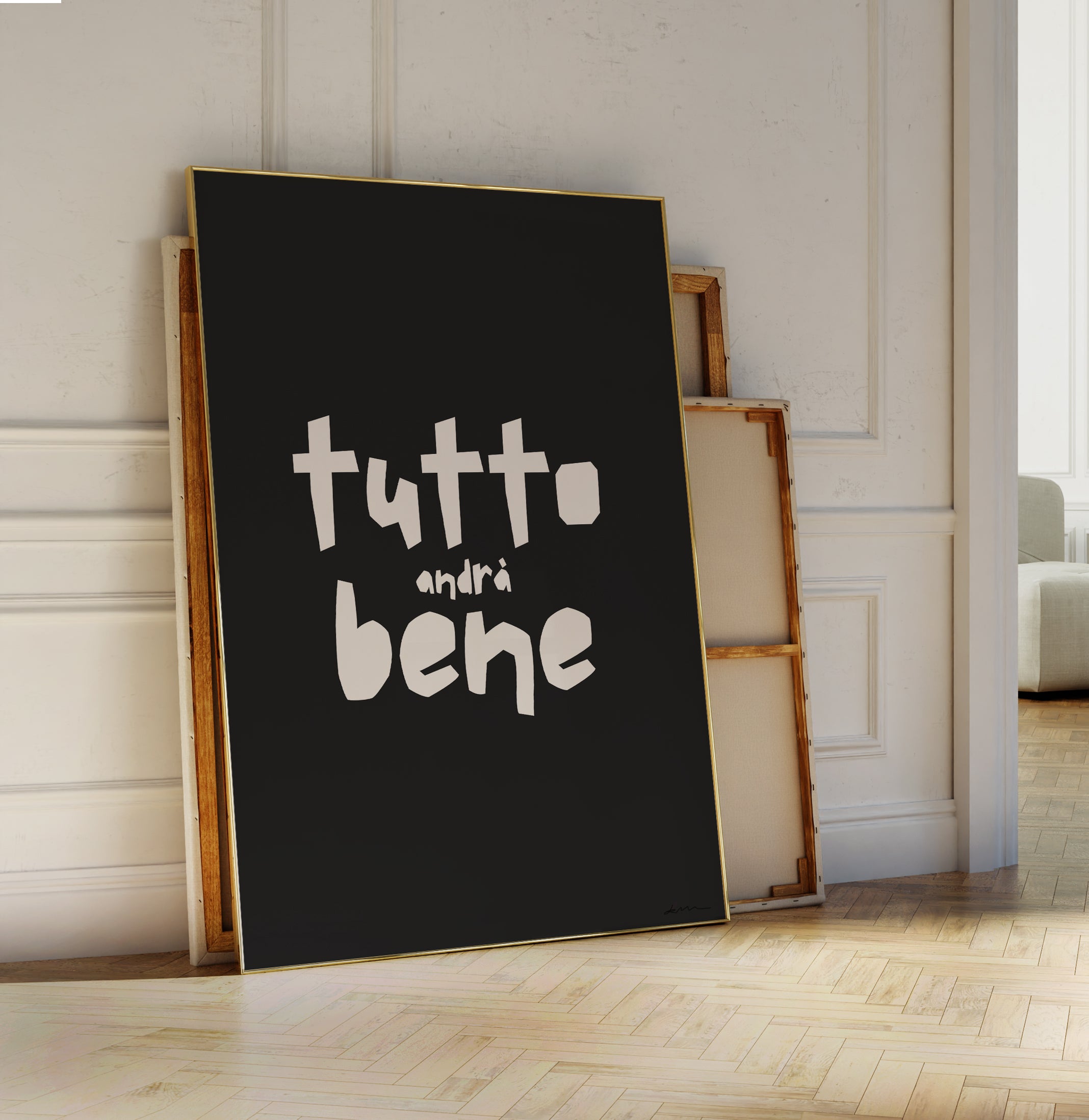 TUTTO ANDRÀ BENE POSTER
