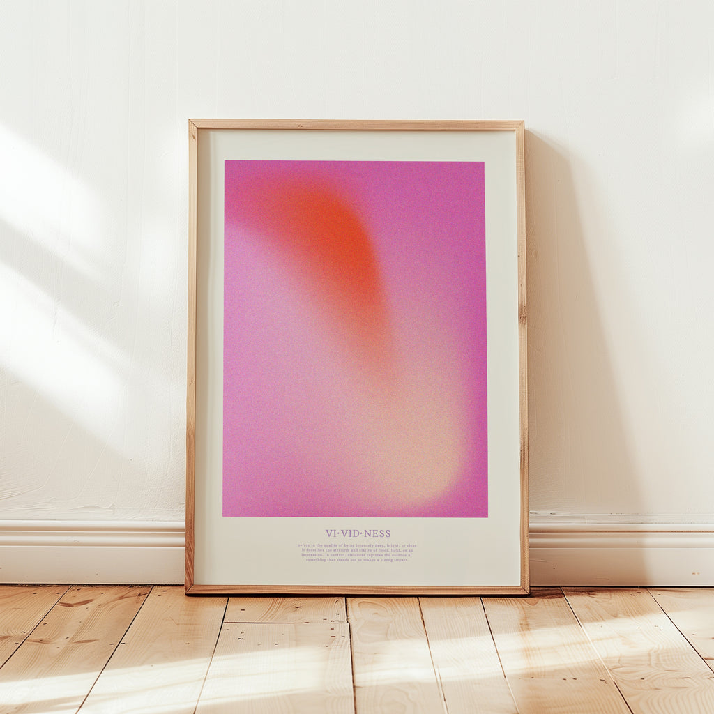 VI-VID-NESS AURA POSTER