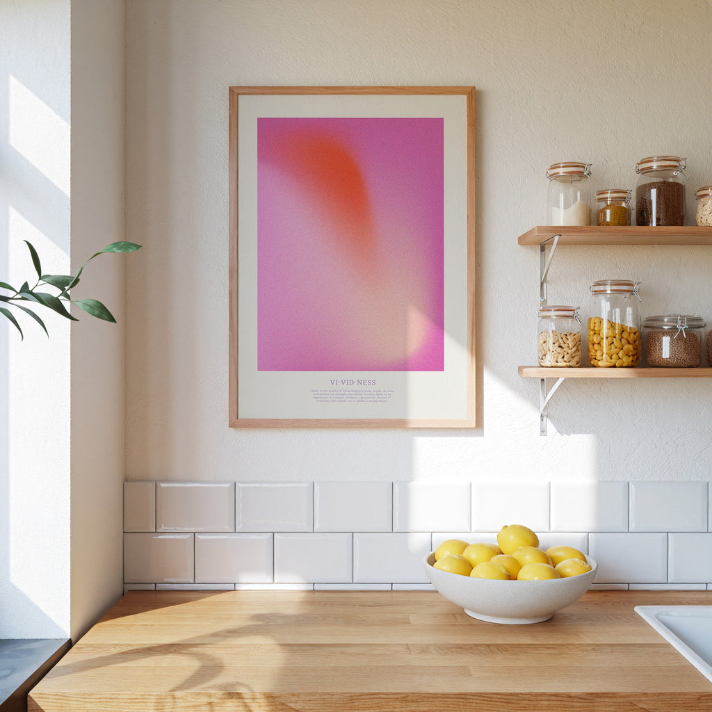 VI-VID-NESS AURA POSTER