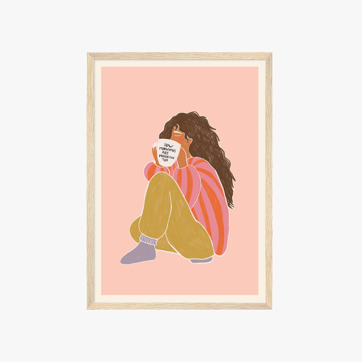 SLOW MORNINGS POSTER