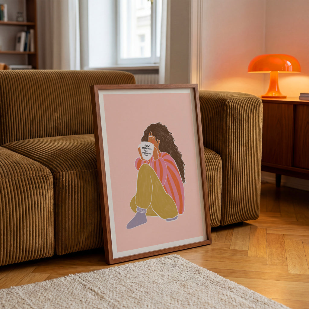 Slow-Living-Vibe POSTER