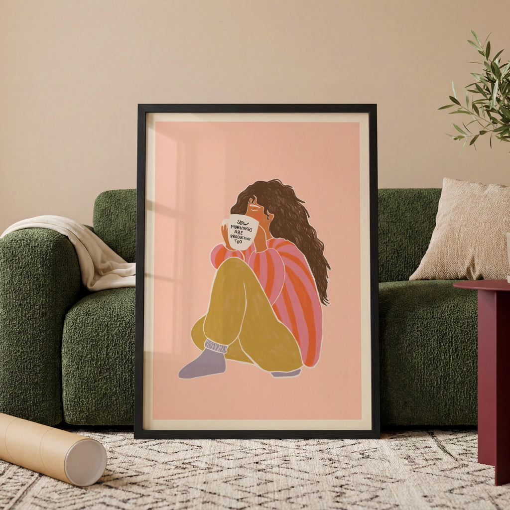 Slow-Living-Vibe POSTER