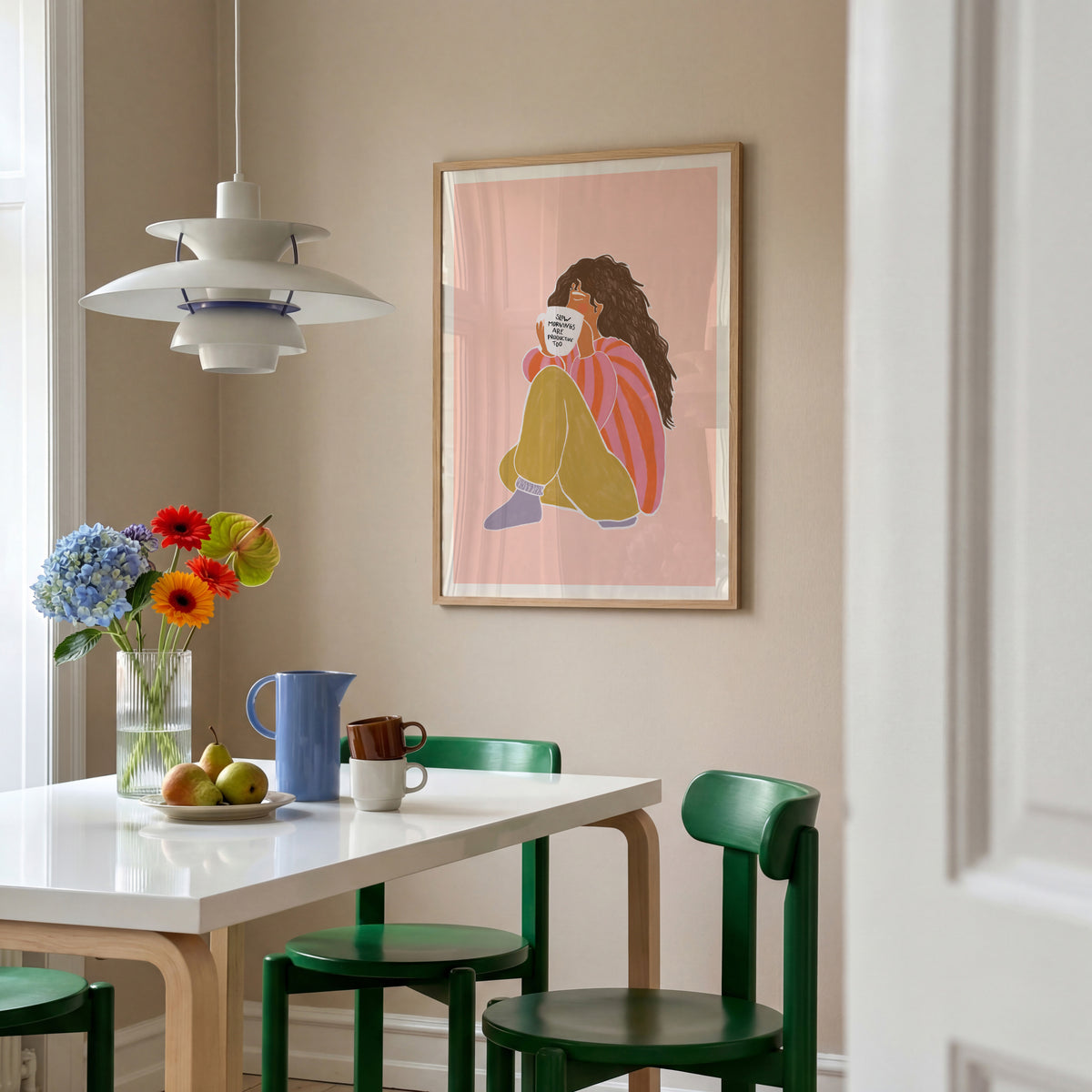 Slow-Living-Vibe POSTER