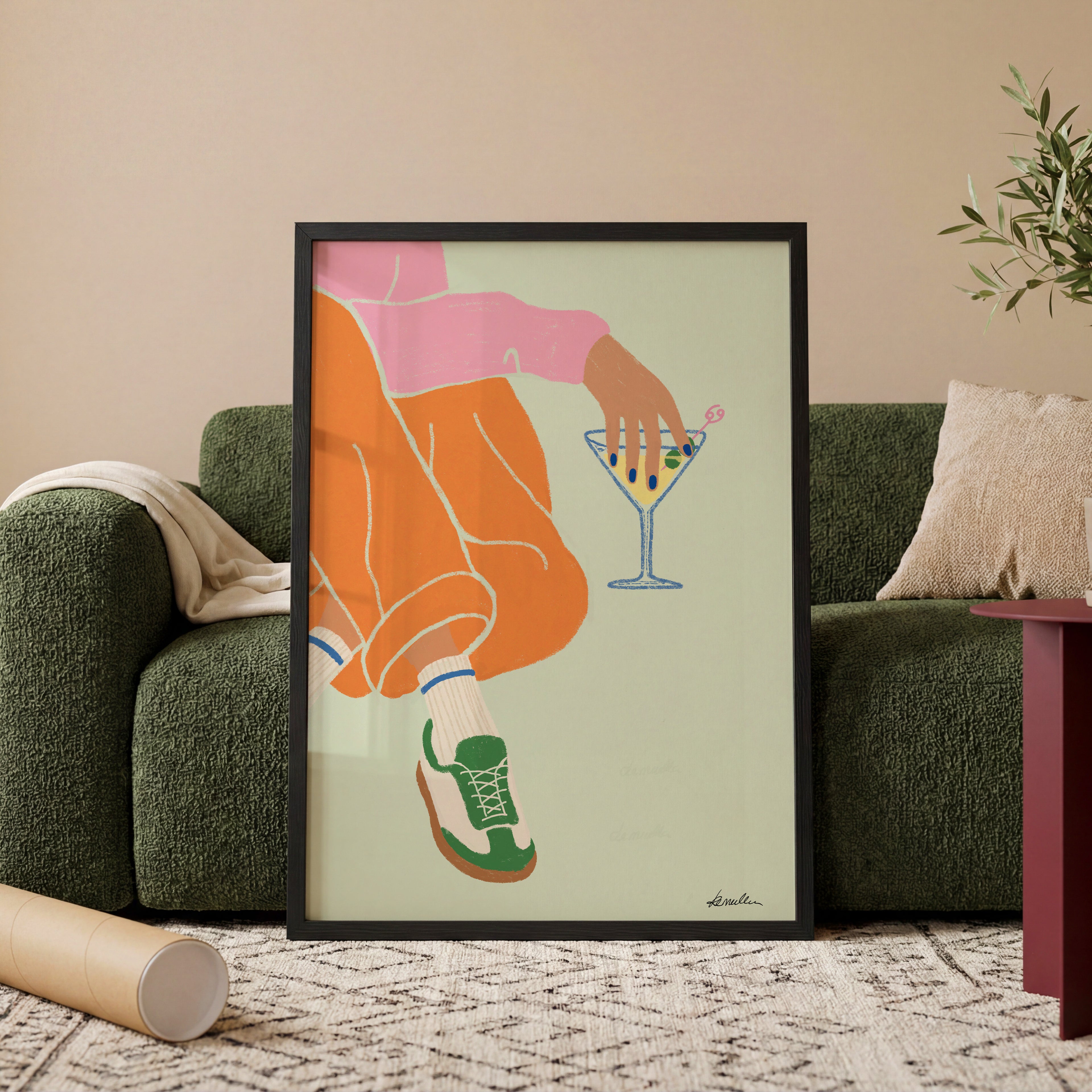 OLIVES & BAD DECISIONS POSTER