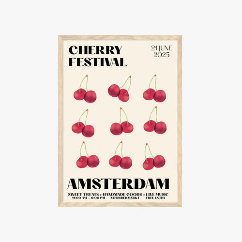CHERRY FESTIVAL POSTER