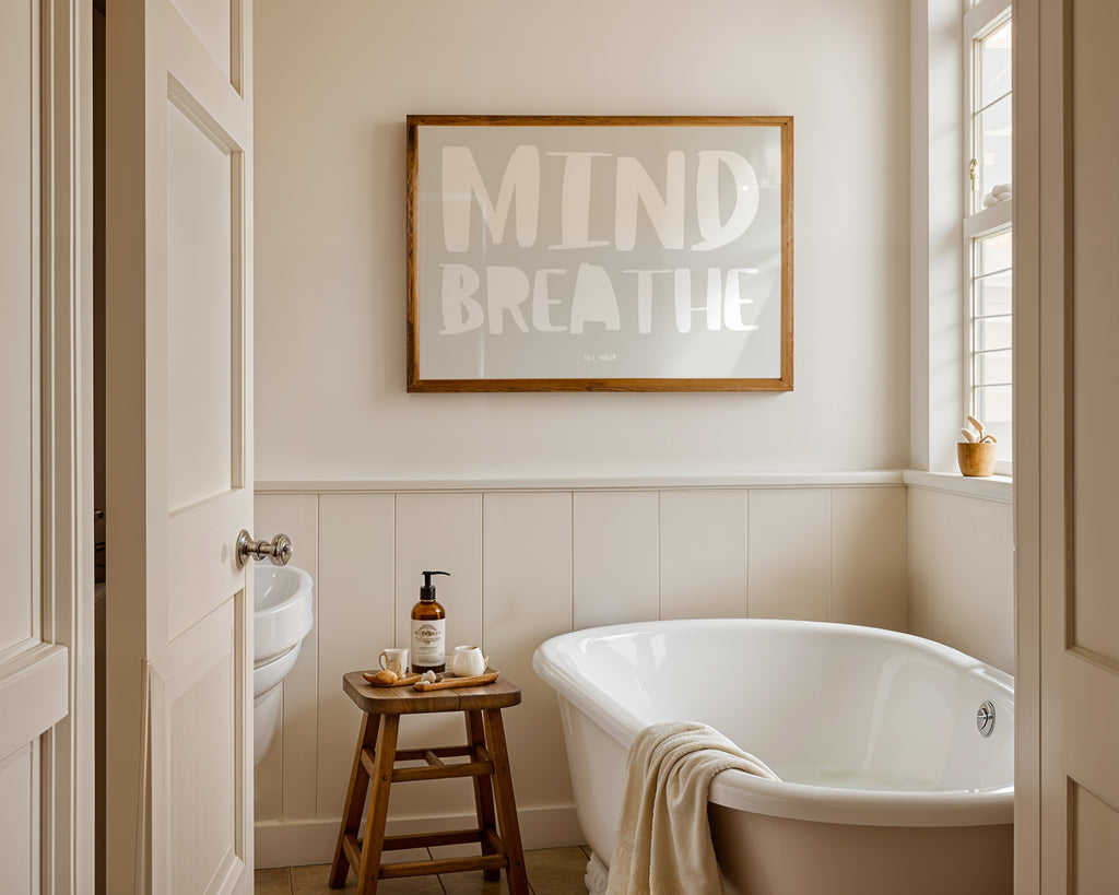 LET YOUR MIND BREATHE POSTER