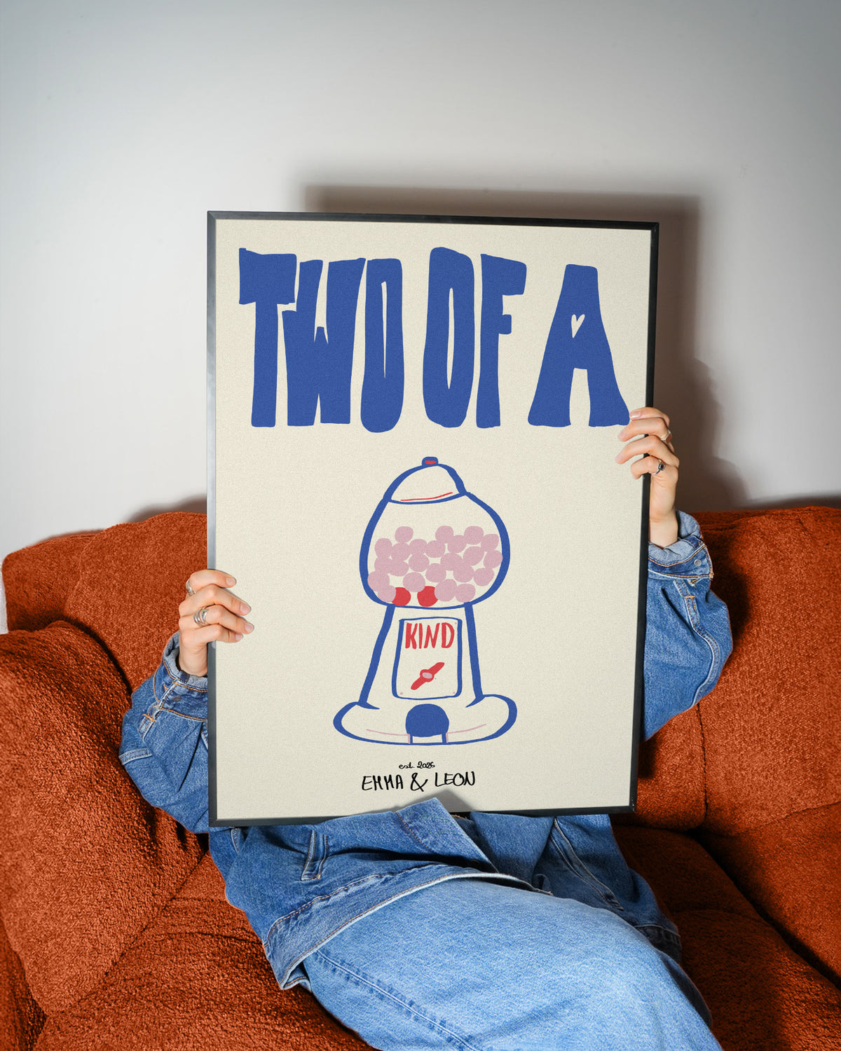 TWO OF A KIND POSTER – RETRO WANDBILD & MODERNE KUNST