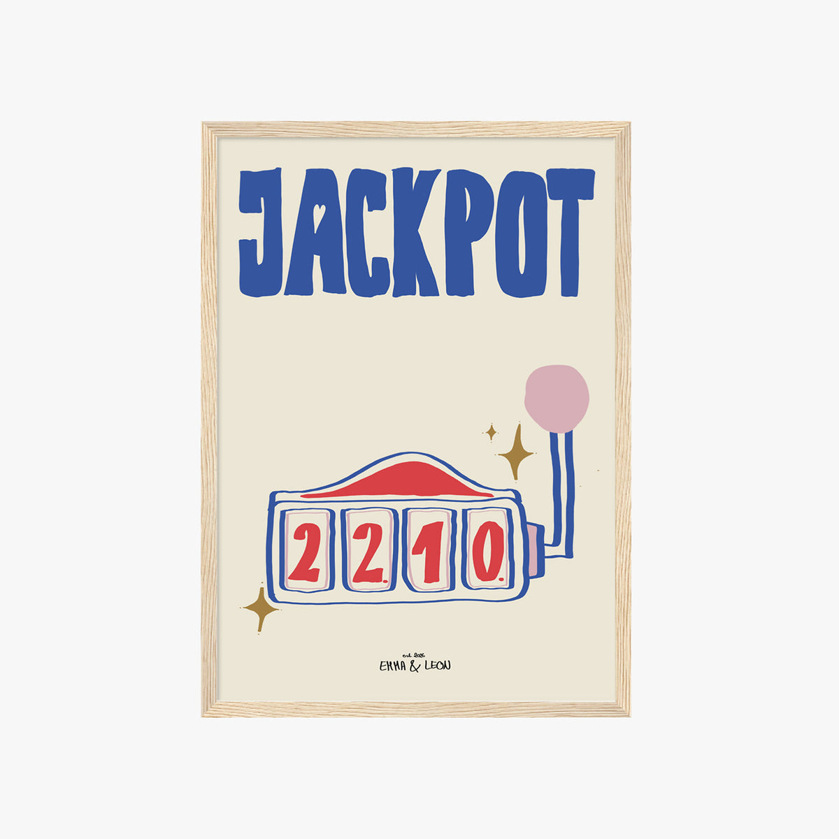 PERSONALISIERTES POSTER - JACKPOT
