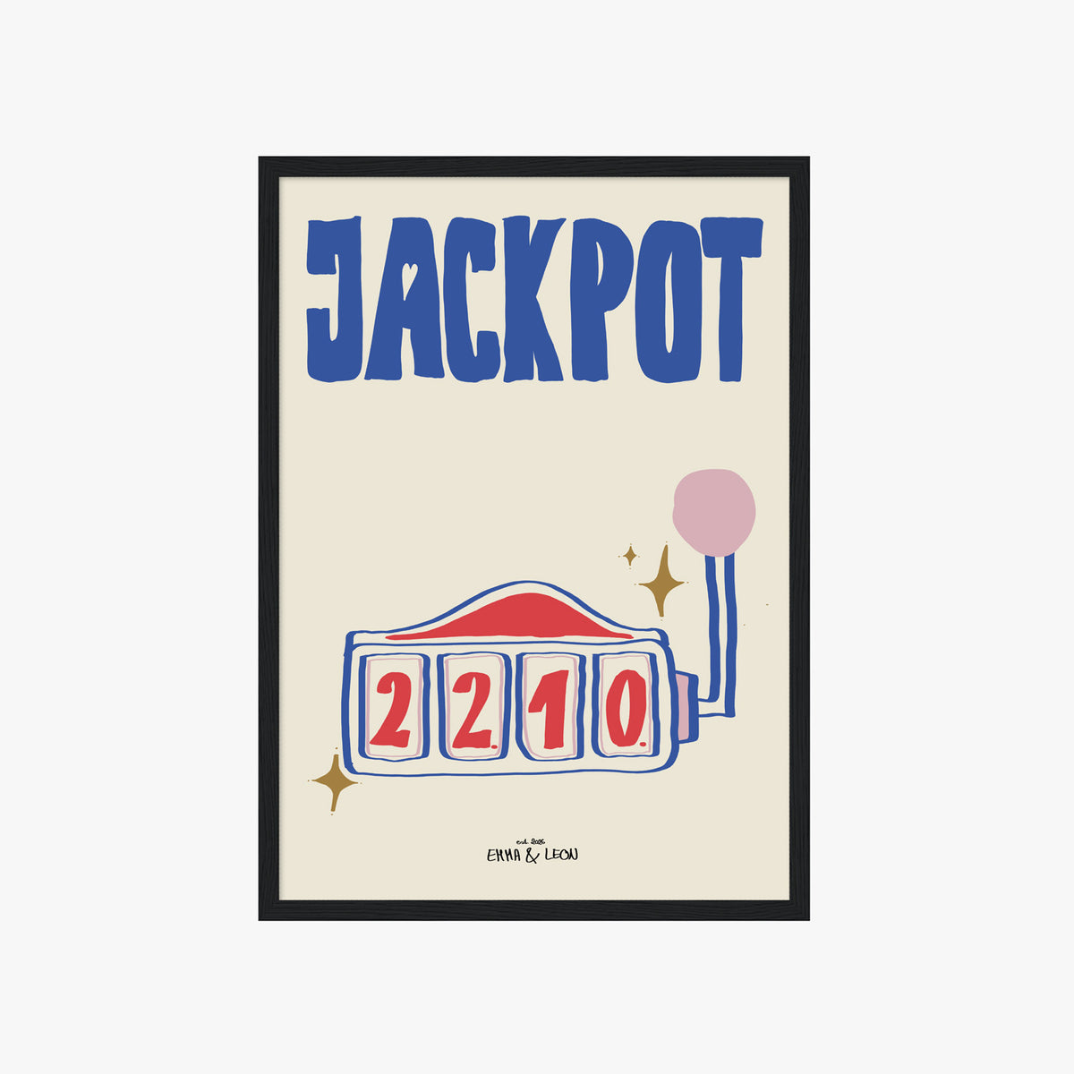 PERSONALISIERTES POSTER - JACKPOT