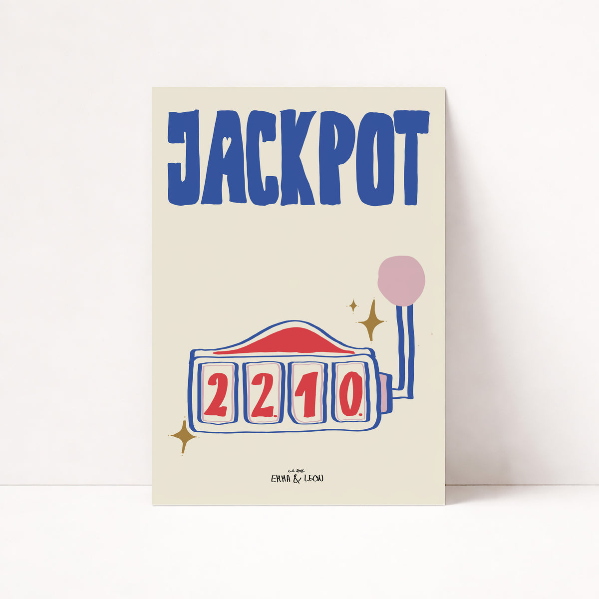 PERSONALISIERTES JACKPOT POSTER
