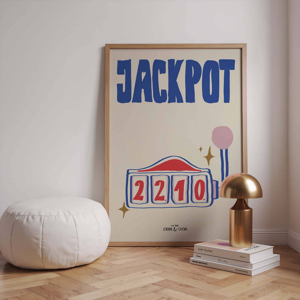 PERSONALISIERTES JACKPOT POSTER