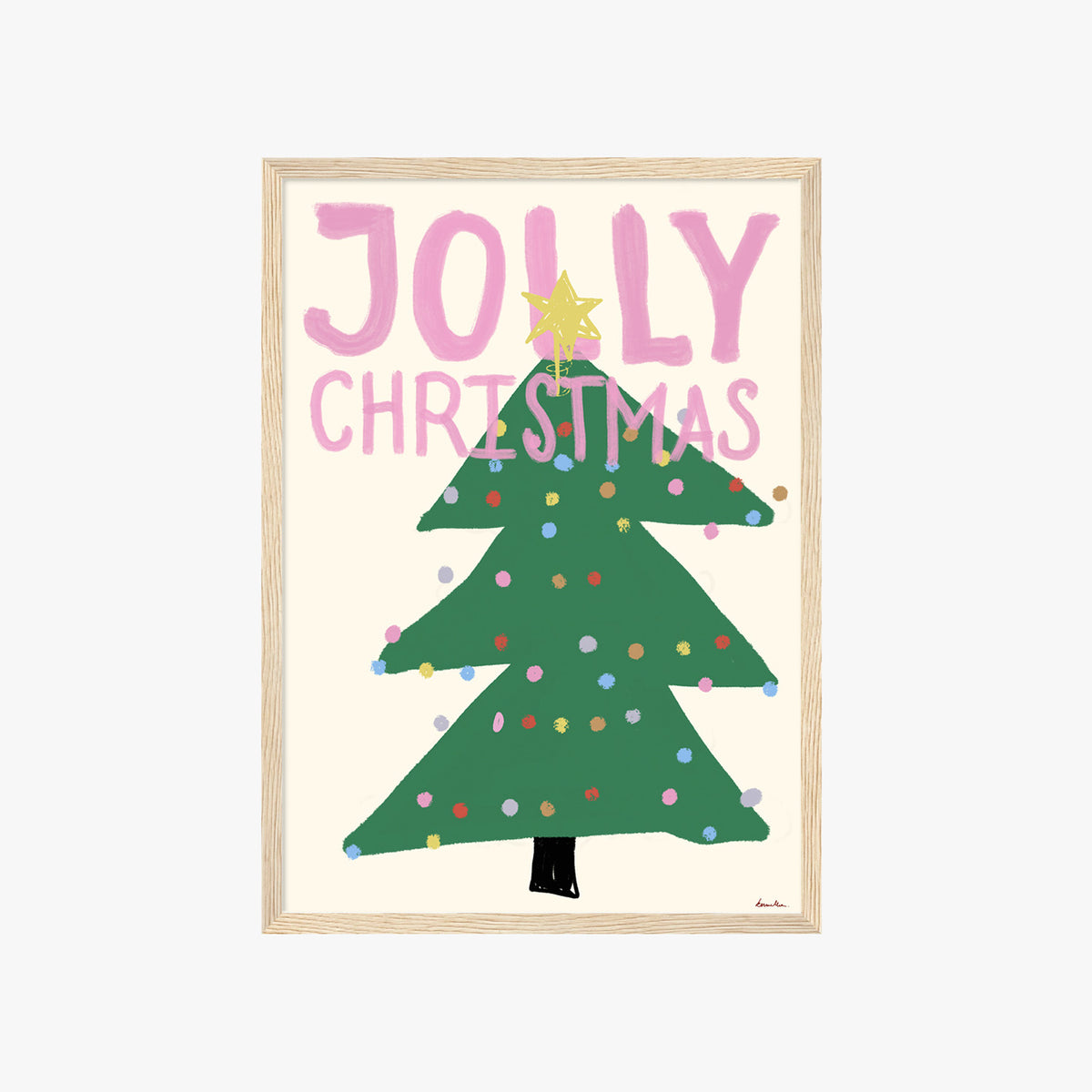 JOLLY CHRISTMAS POSTER