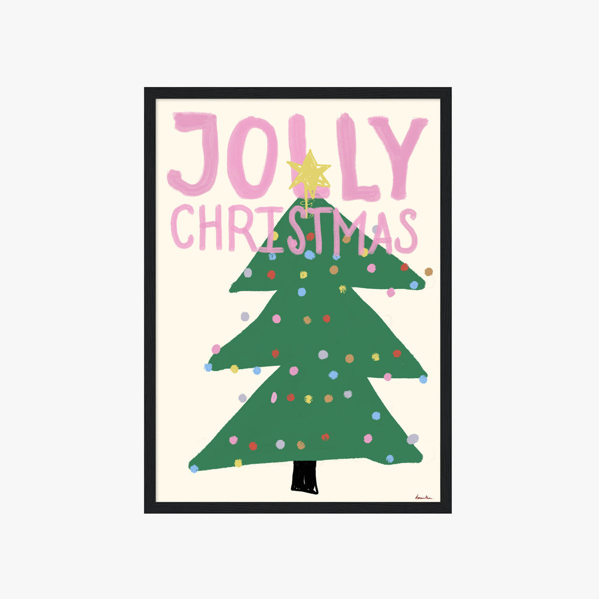 JOLLY CHRISTMAS POSTER