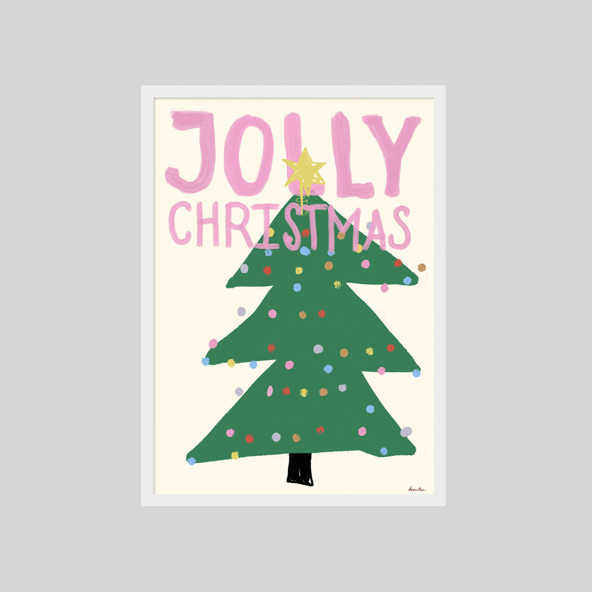JOLLY CHRISTMAS POSTER