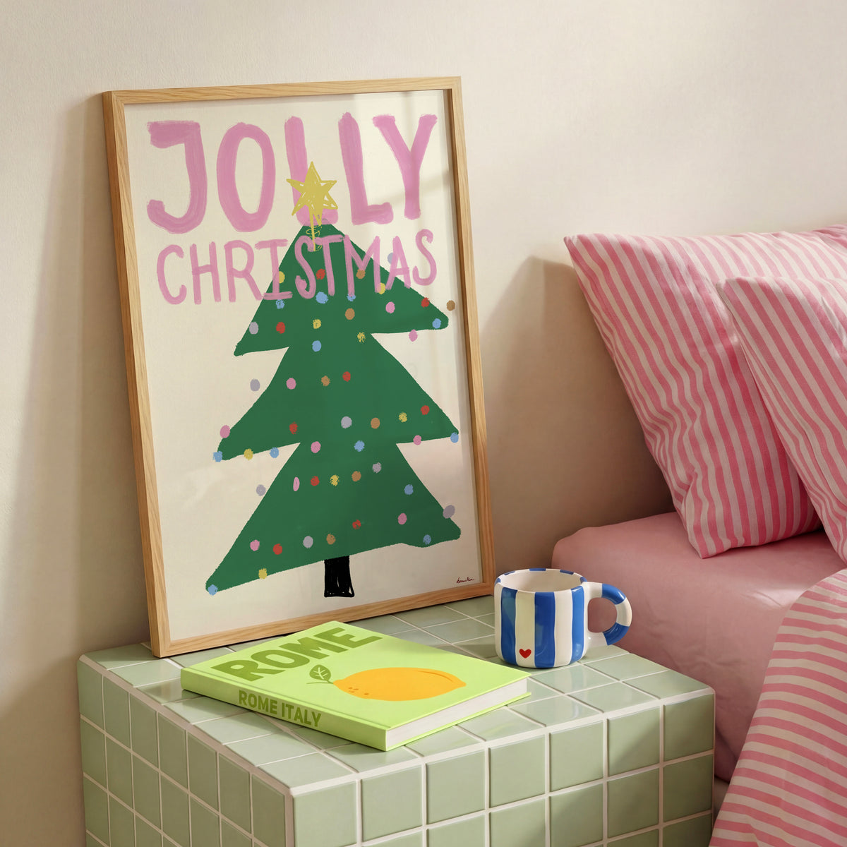 JOLLY CHRISTMAS POSTER