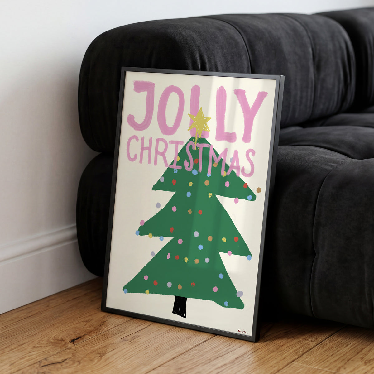 JOLLY CHRISTMAS POSTER