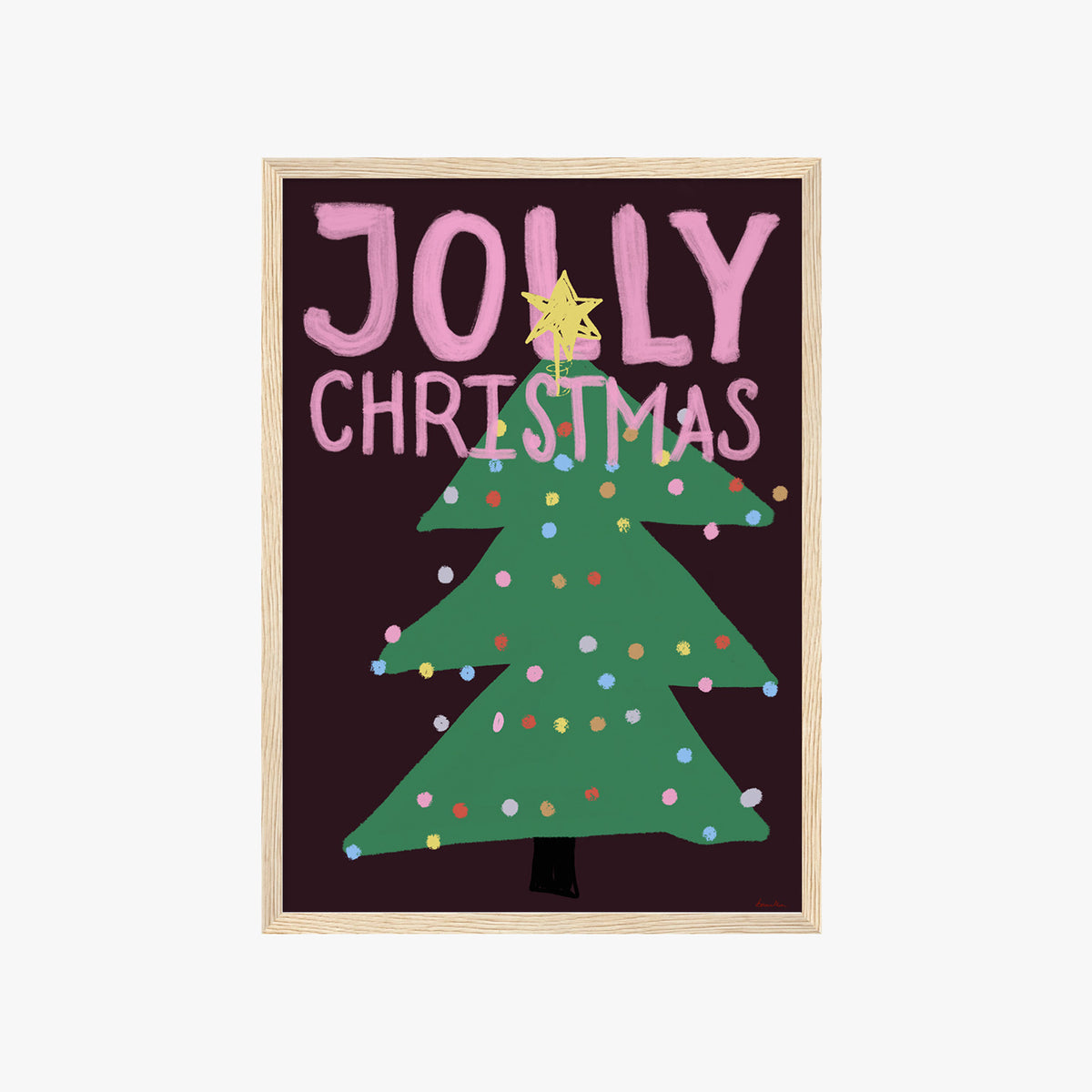 JOLLY CHRISTMAS POSTER
