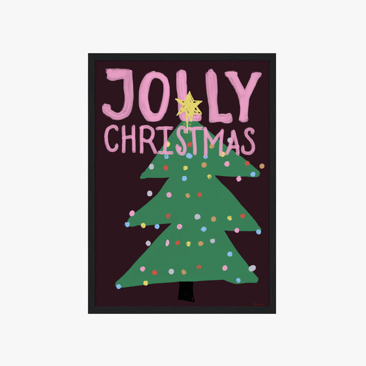 JOLLY CHRISTMAS POSTER