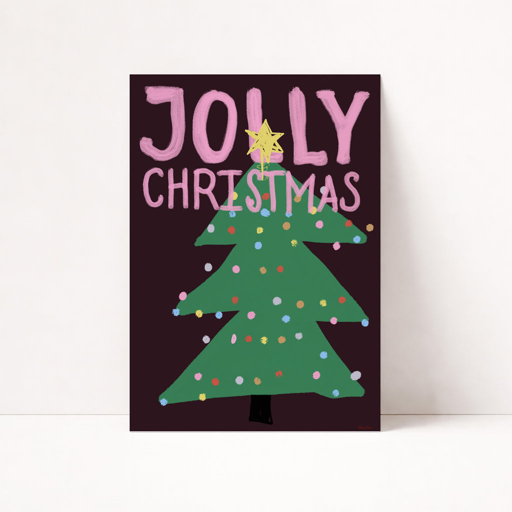 JOLLY CHRISTMAS POSTER