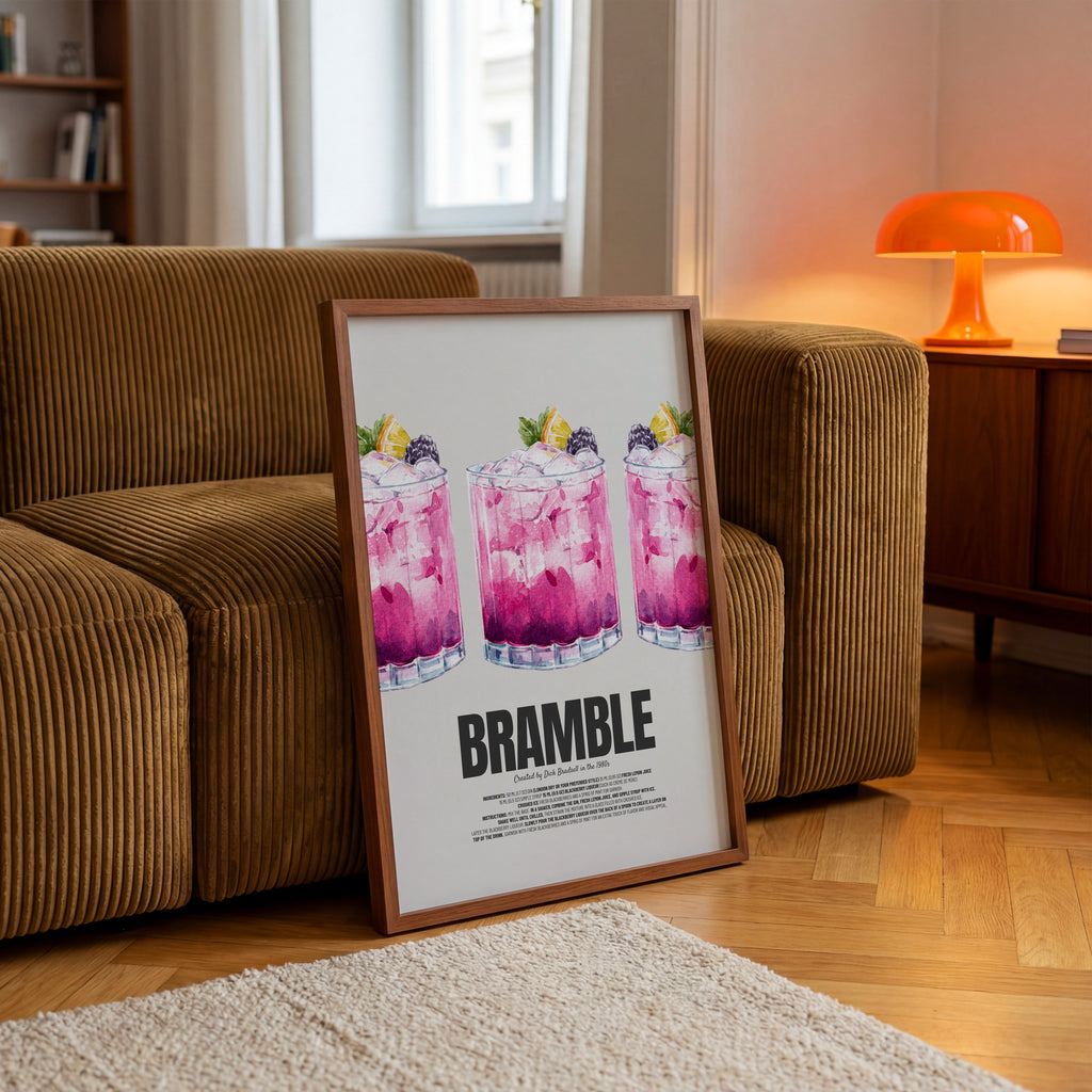 BRAMBLE COCKTAIL POSTER