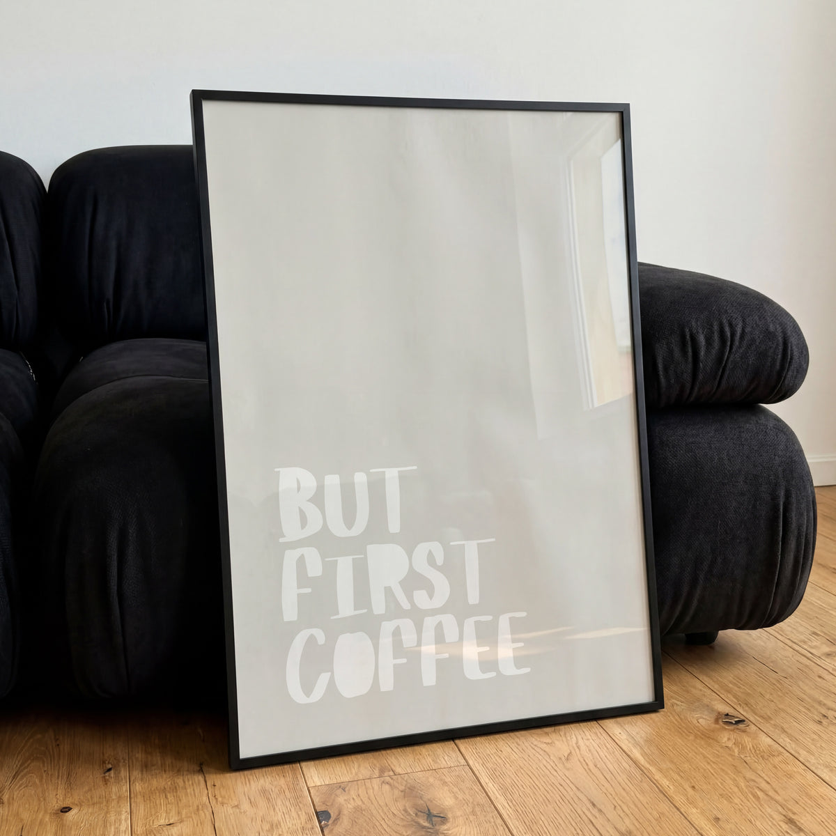 FIRST COFFEE POSTER