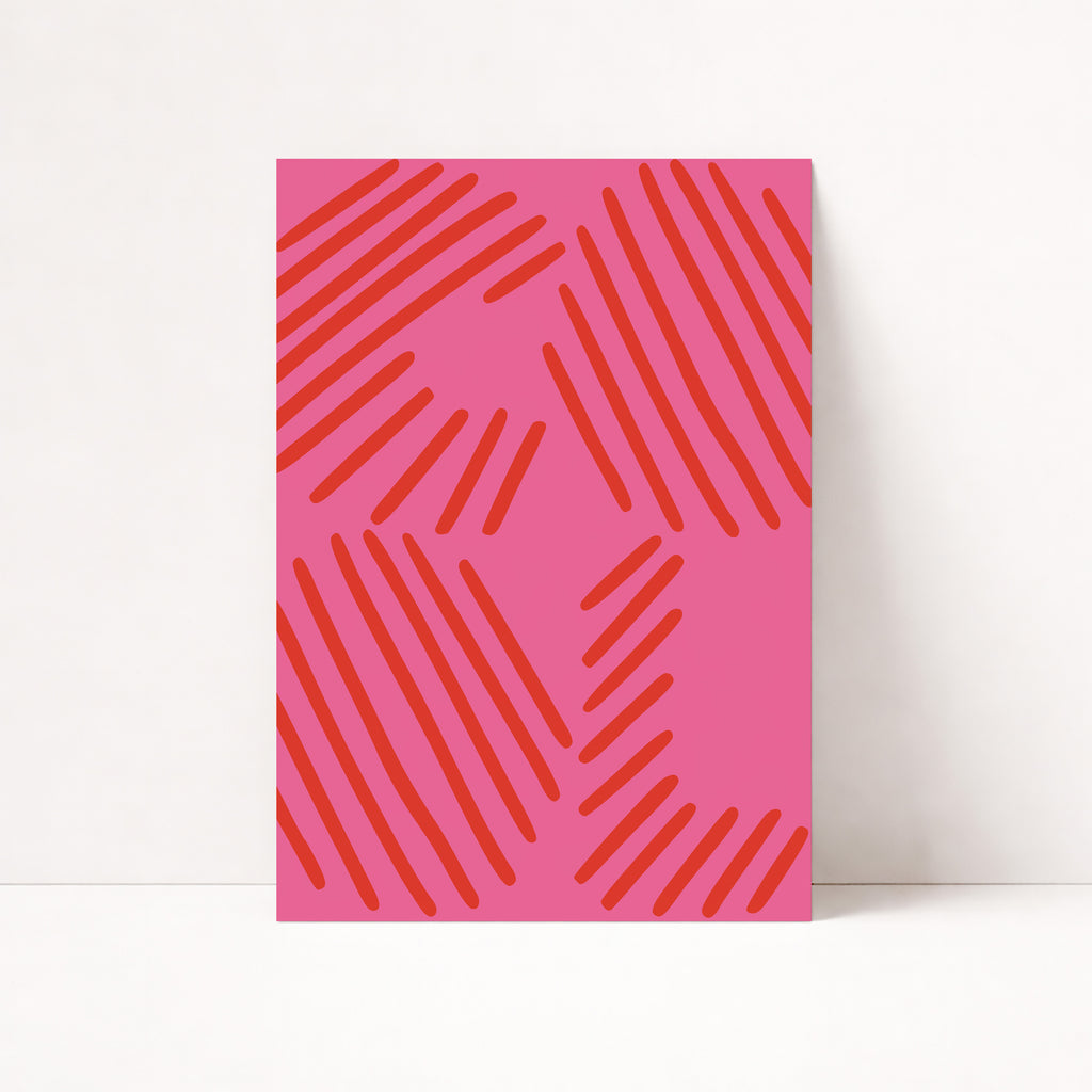 COOL ABSTRACT LINES POSTER