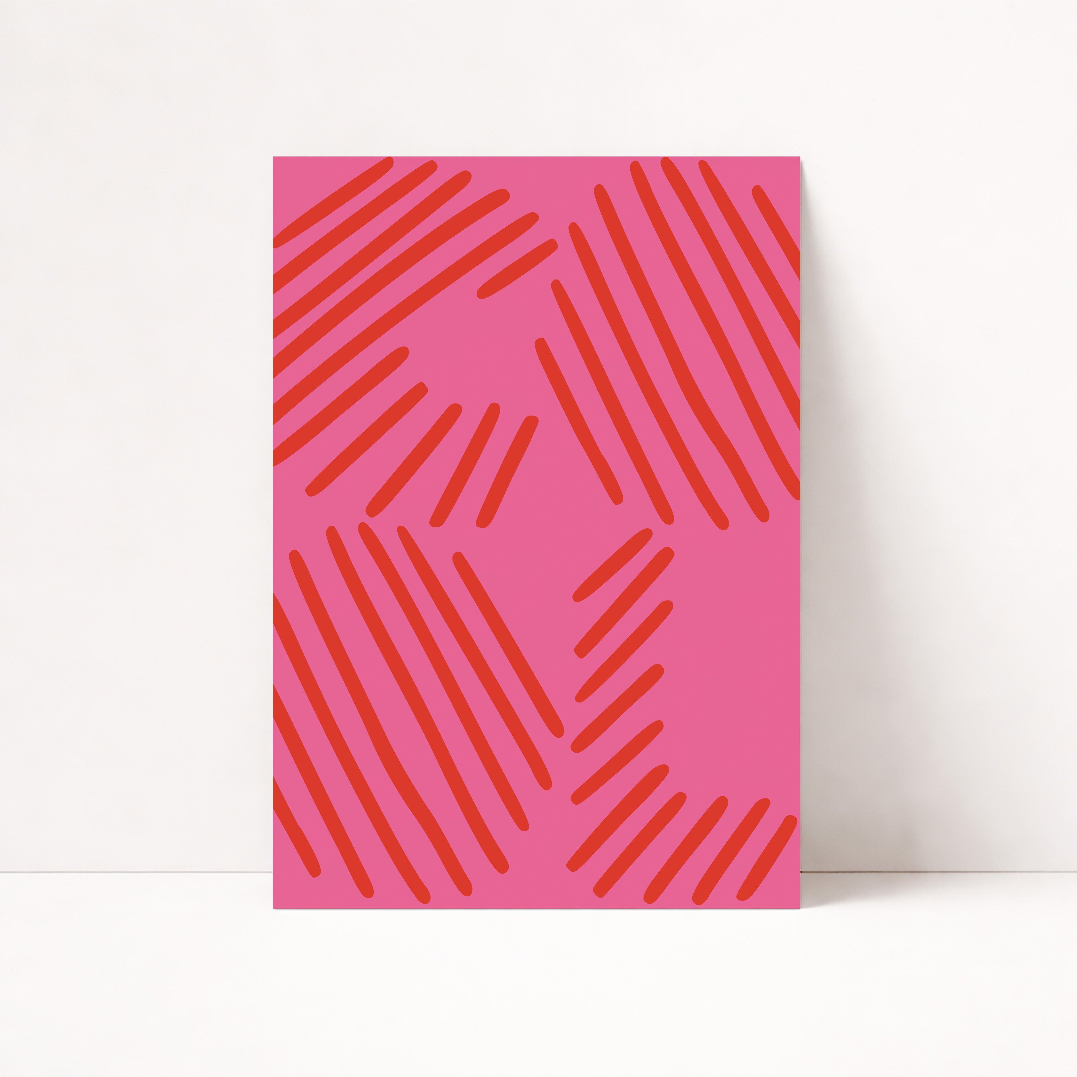 COOL ABSTRACT LINES POSTER