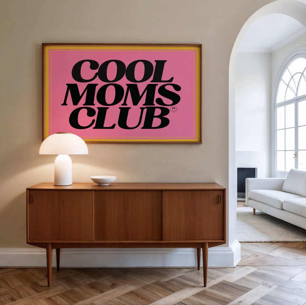 COOL MOMS CLUB POSTER