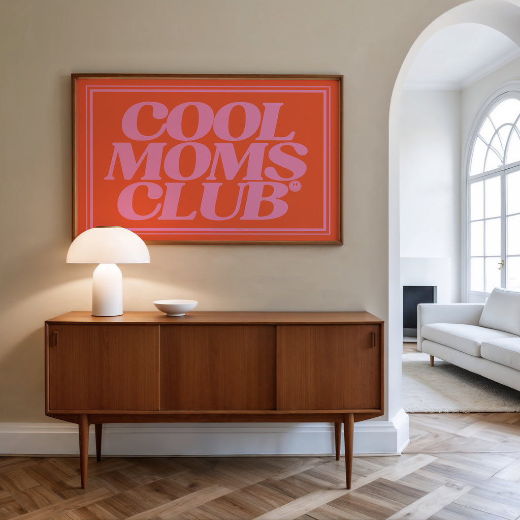 COOL MOMS CLUB POSTER