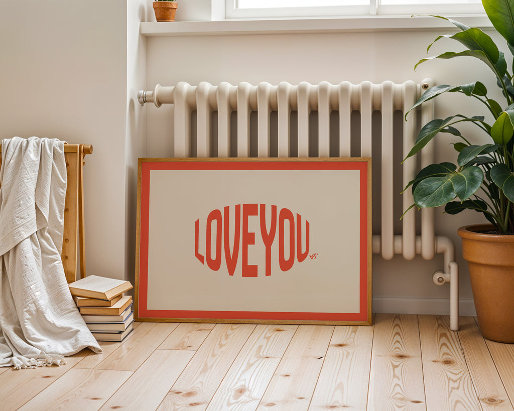 LOVE YOU BYE POSTER