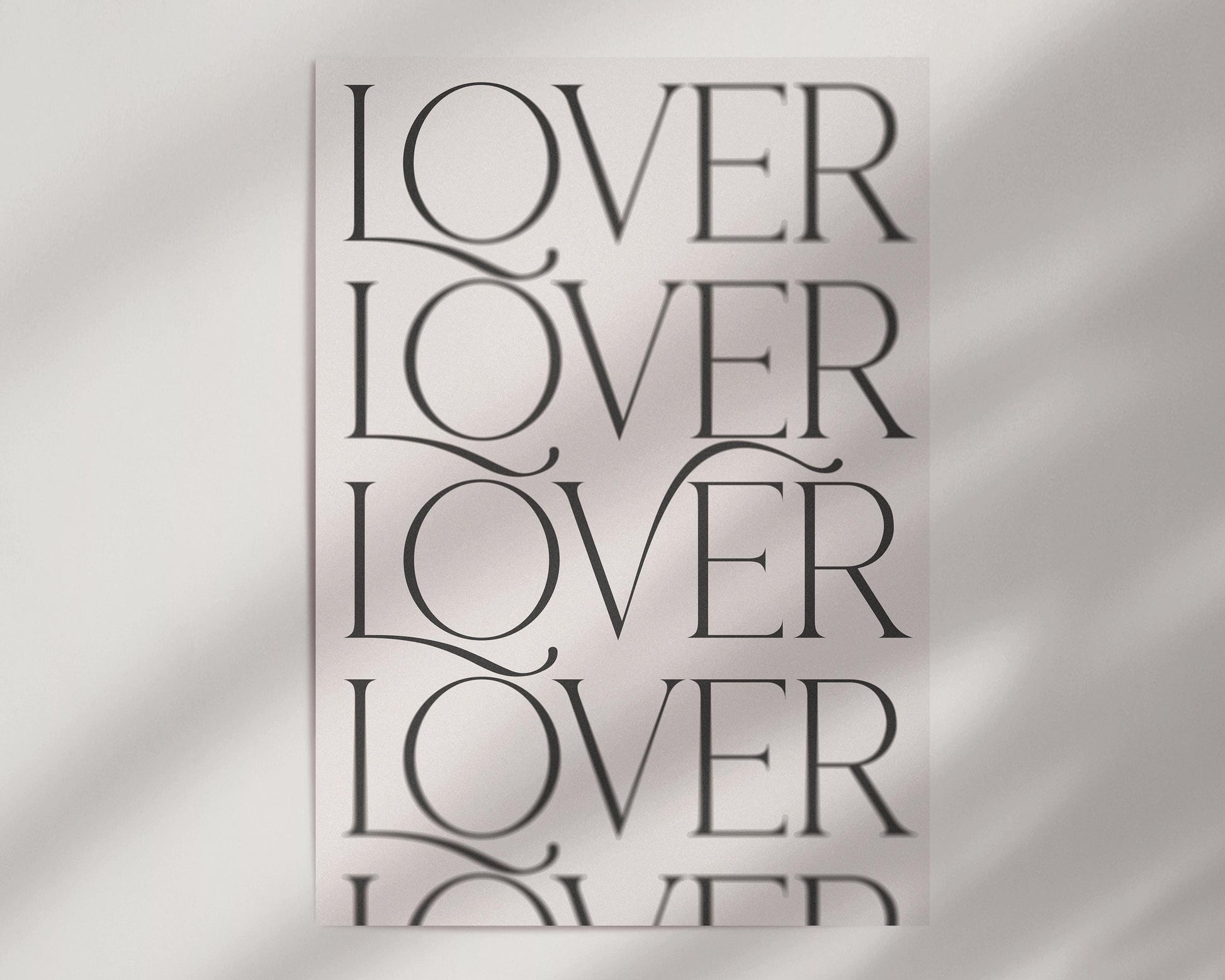 LOVER Poster