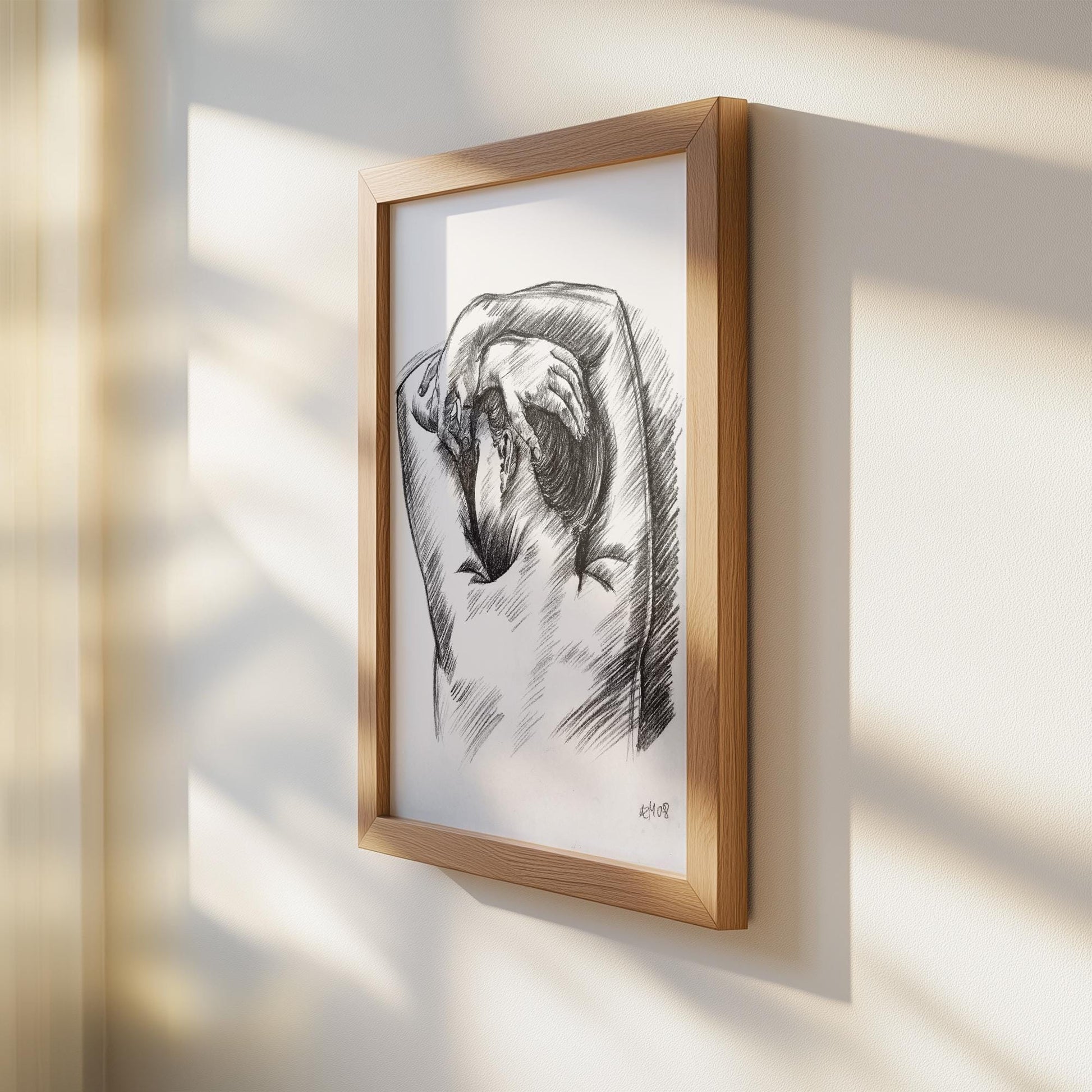 Woman Back Poster | Aesthetic Art | Minimalist Wall Decor | Perfect for modern interiors, adding elegance and charm | Poster