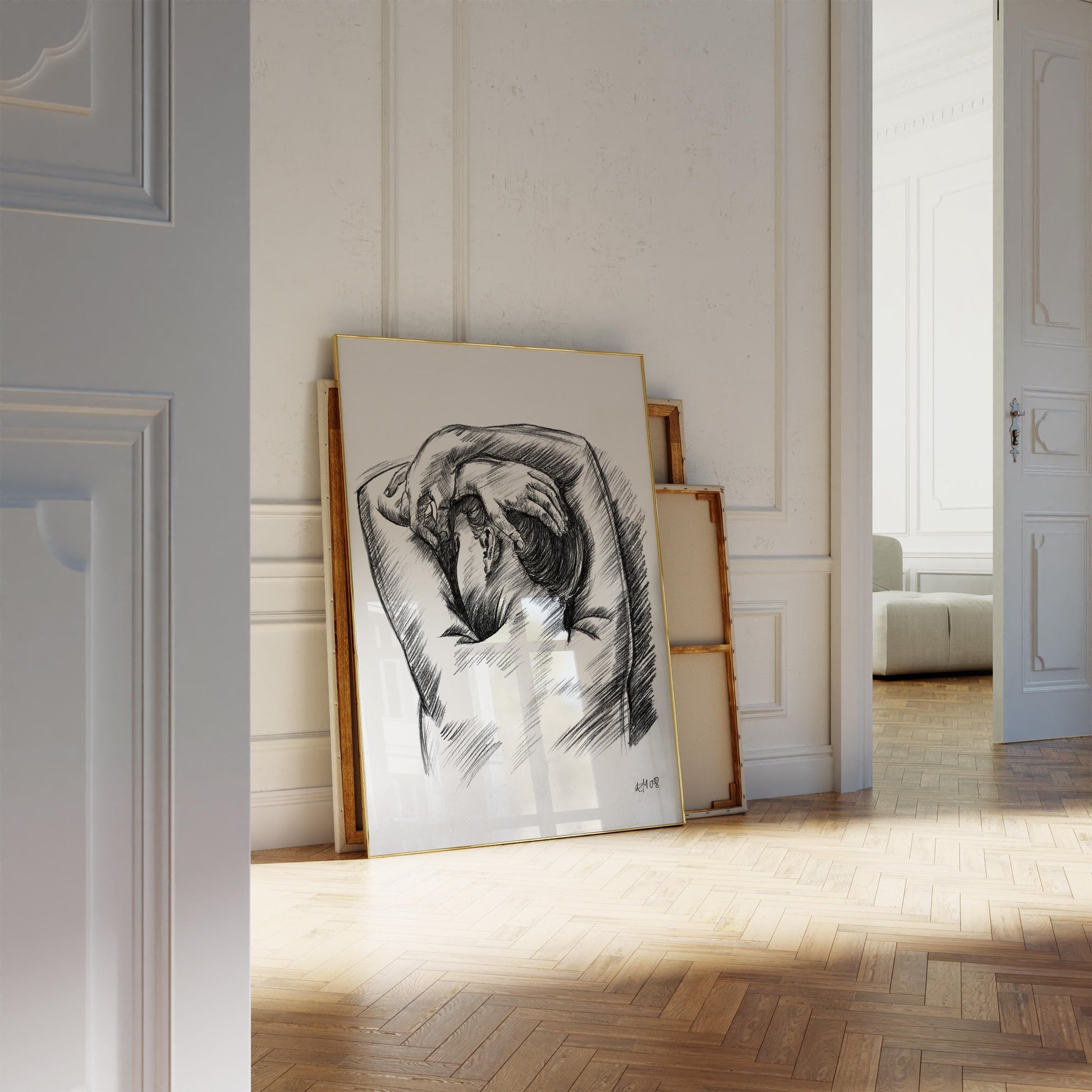 Woman Back Poster | Aesthetic Art | Minimalist Wall Decor | Perfect for modern interiors, adding elegance and charm | Poster