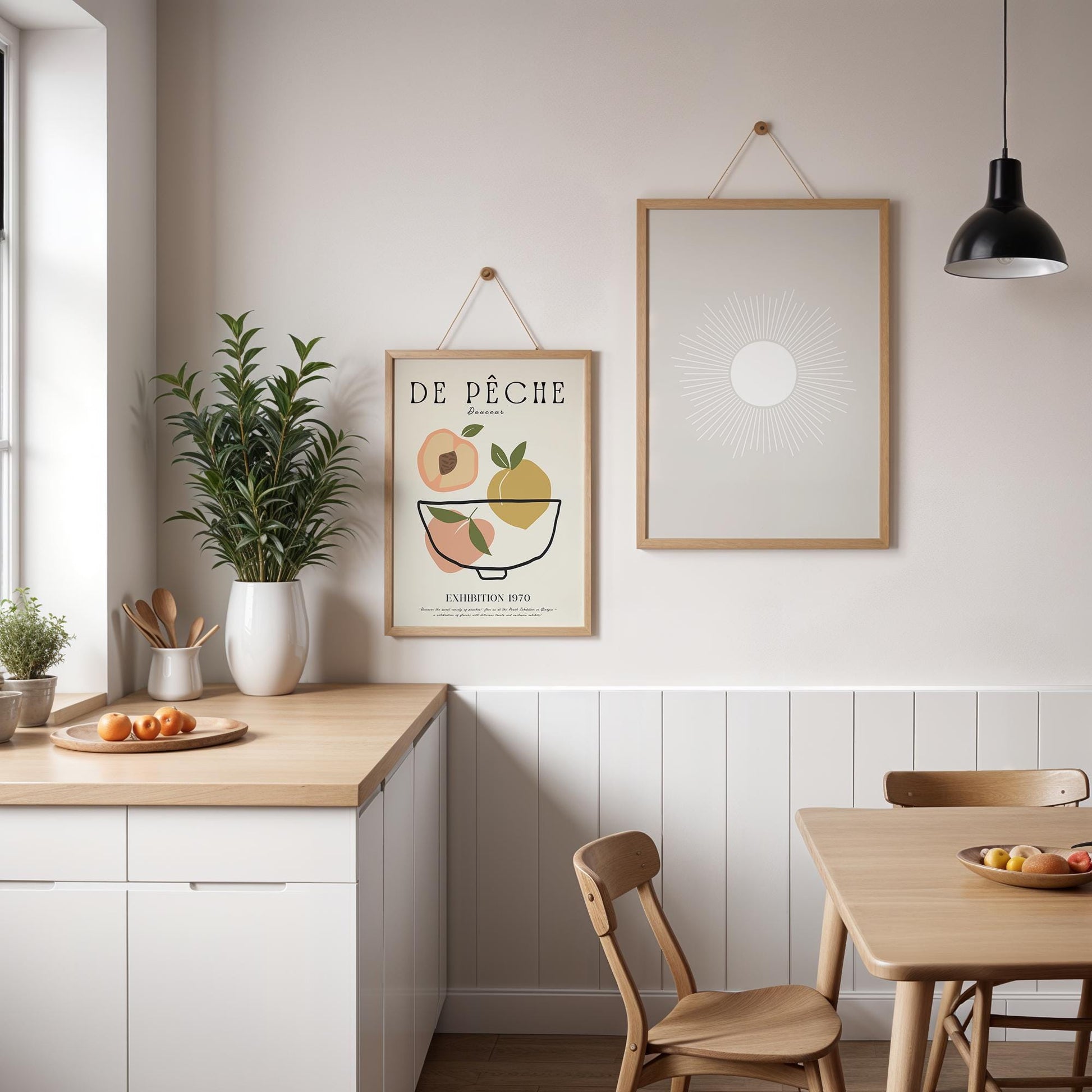 Peach Exhibition Poster | ring the essence of Georgia’s peach culture into your home. A perfect gift for the kitchen | Poster