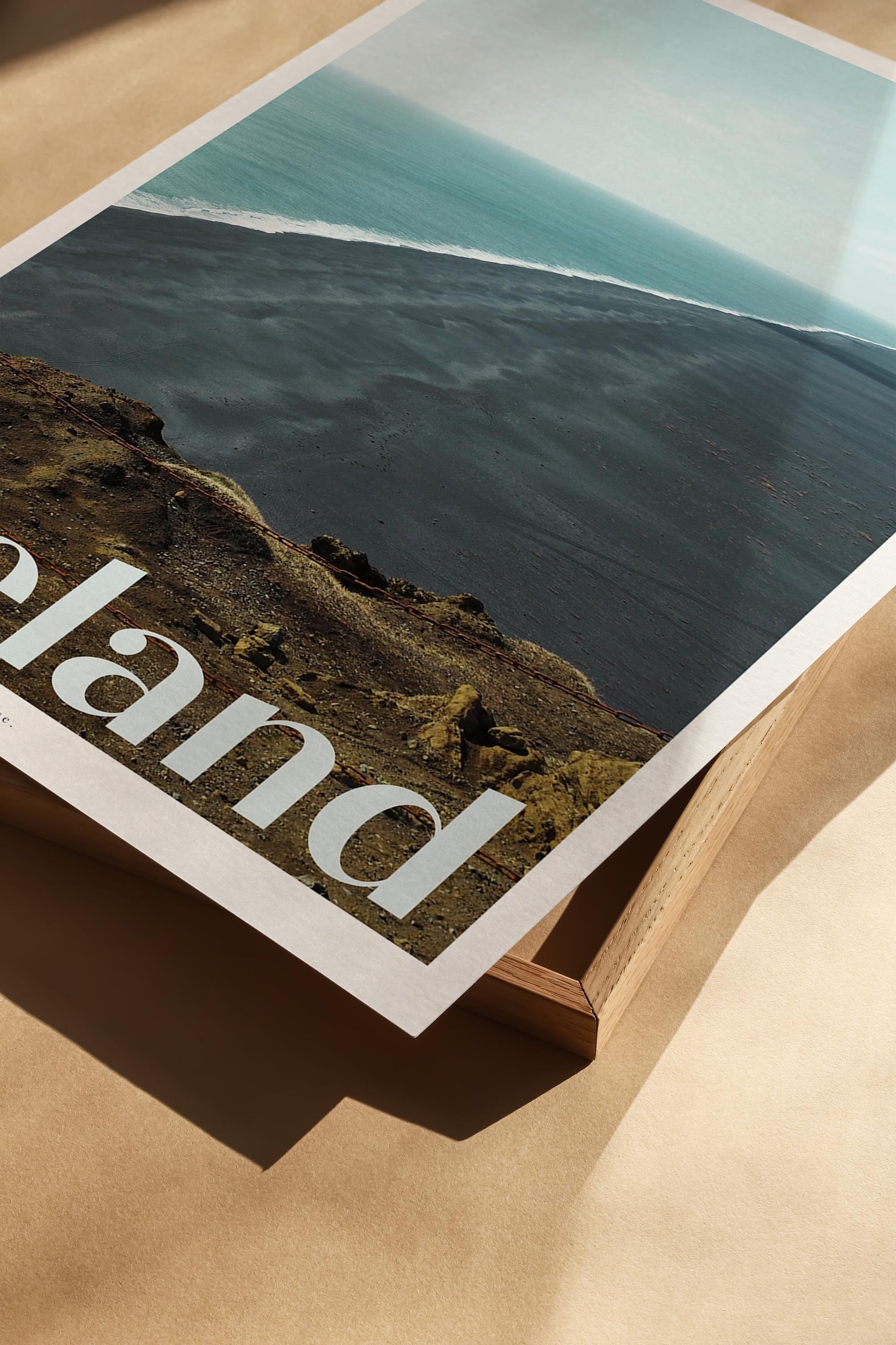 Iceland Poster | Stunning Art Poster of Iceland’s Majestic Landscape, Perfect for Your Home or Office Decor.