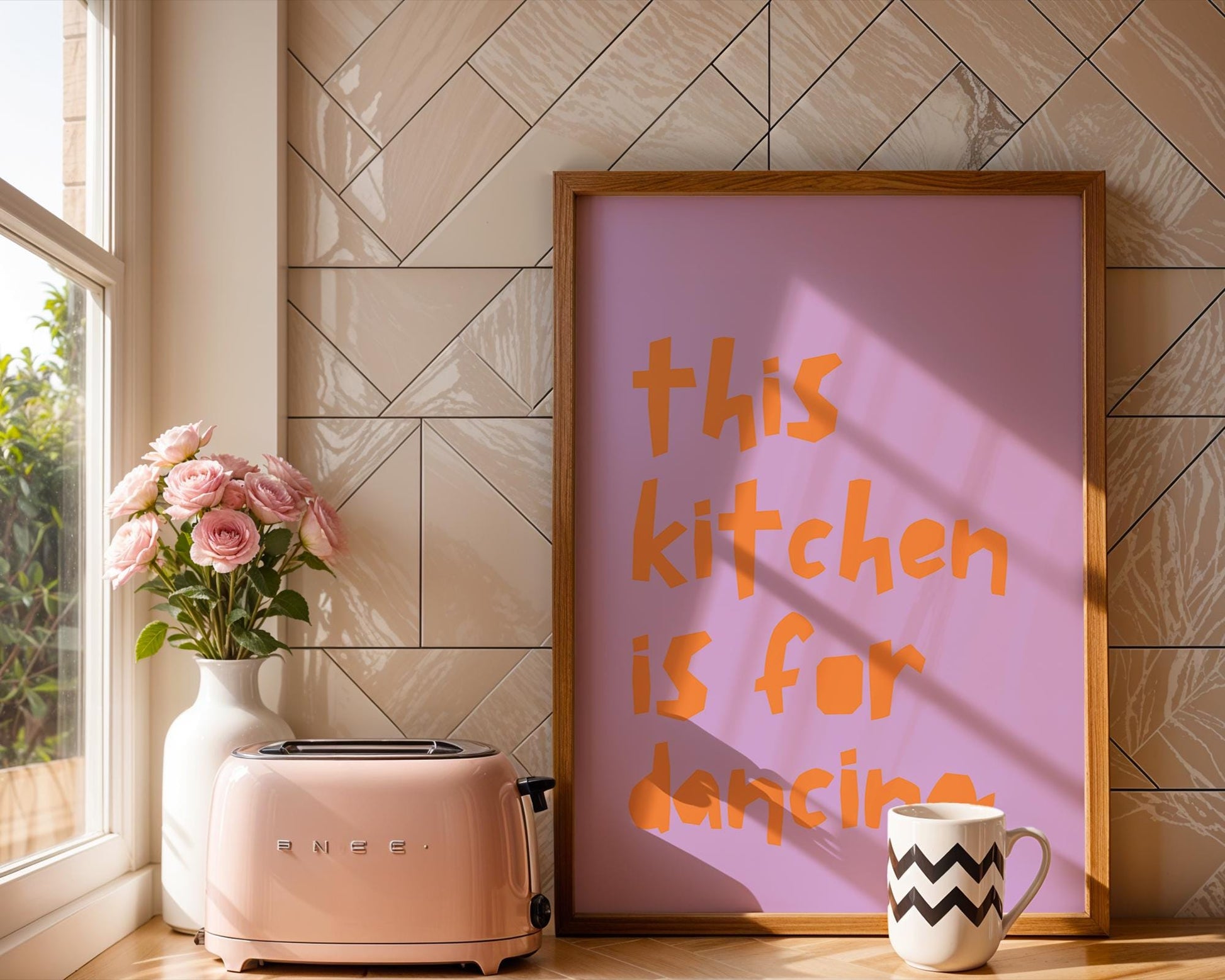 Kitchen Dancing Poster
