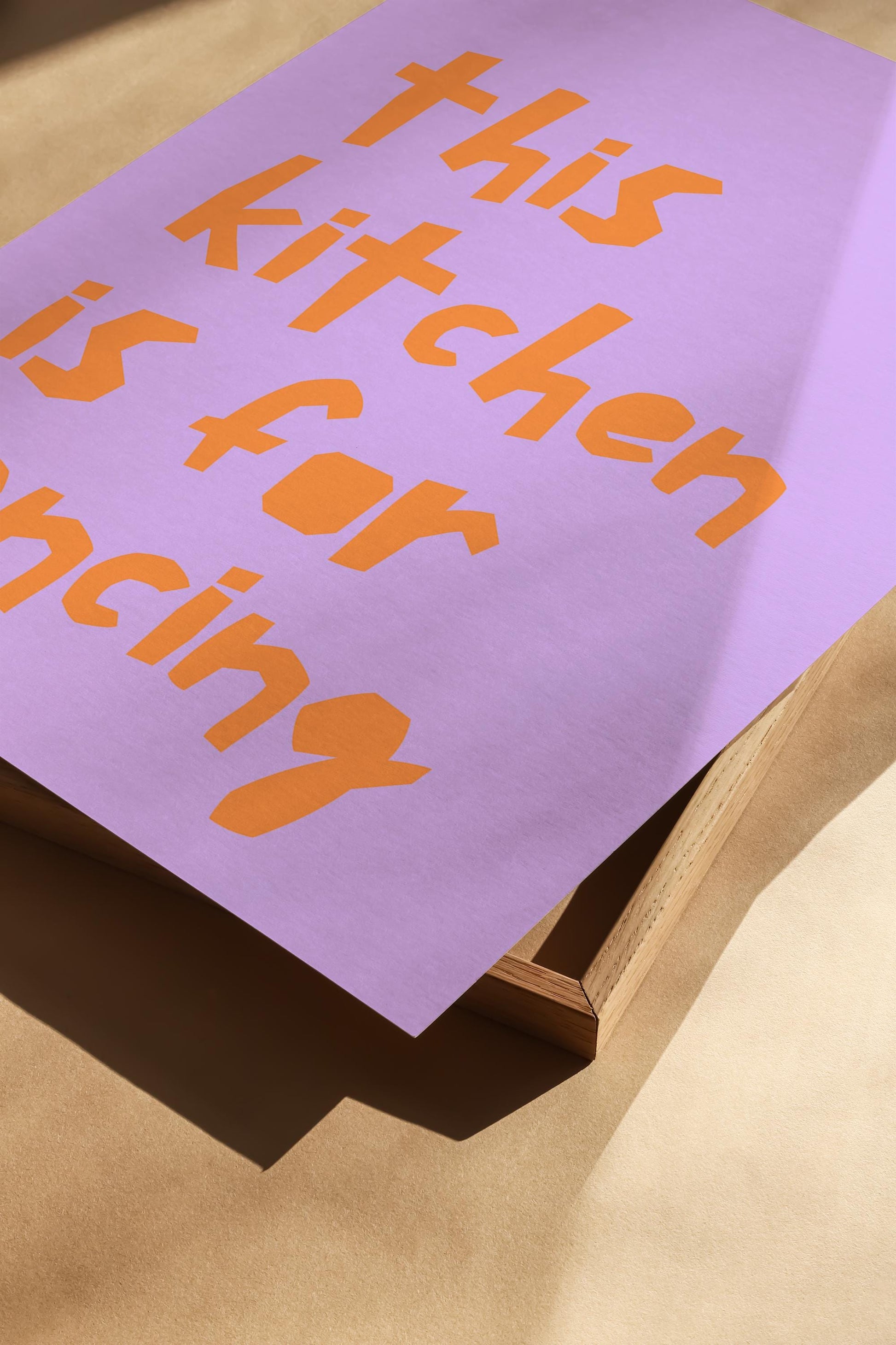 Kitchen Dancing Poster