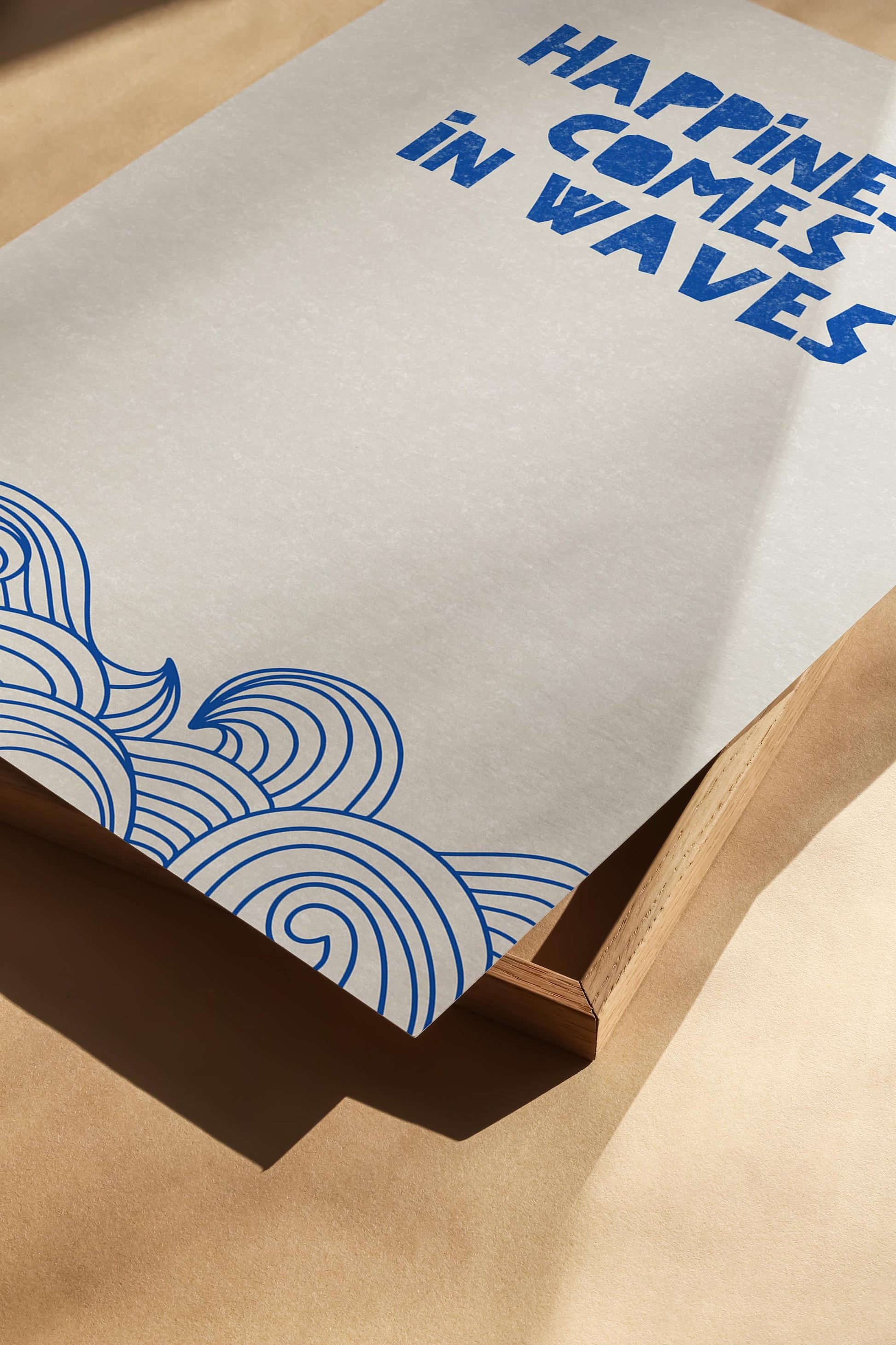 Happy Waves Poster