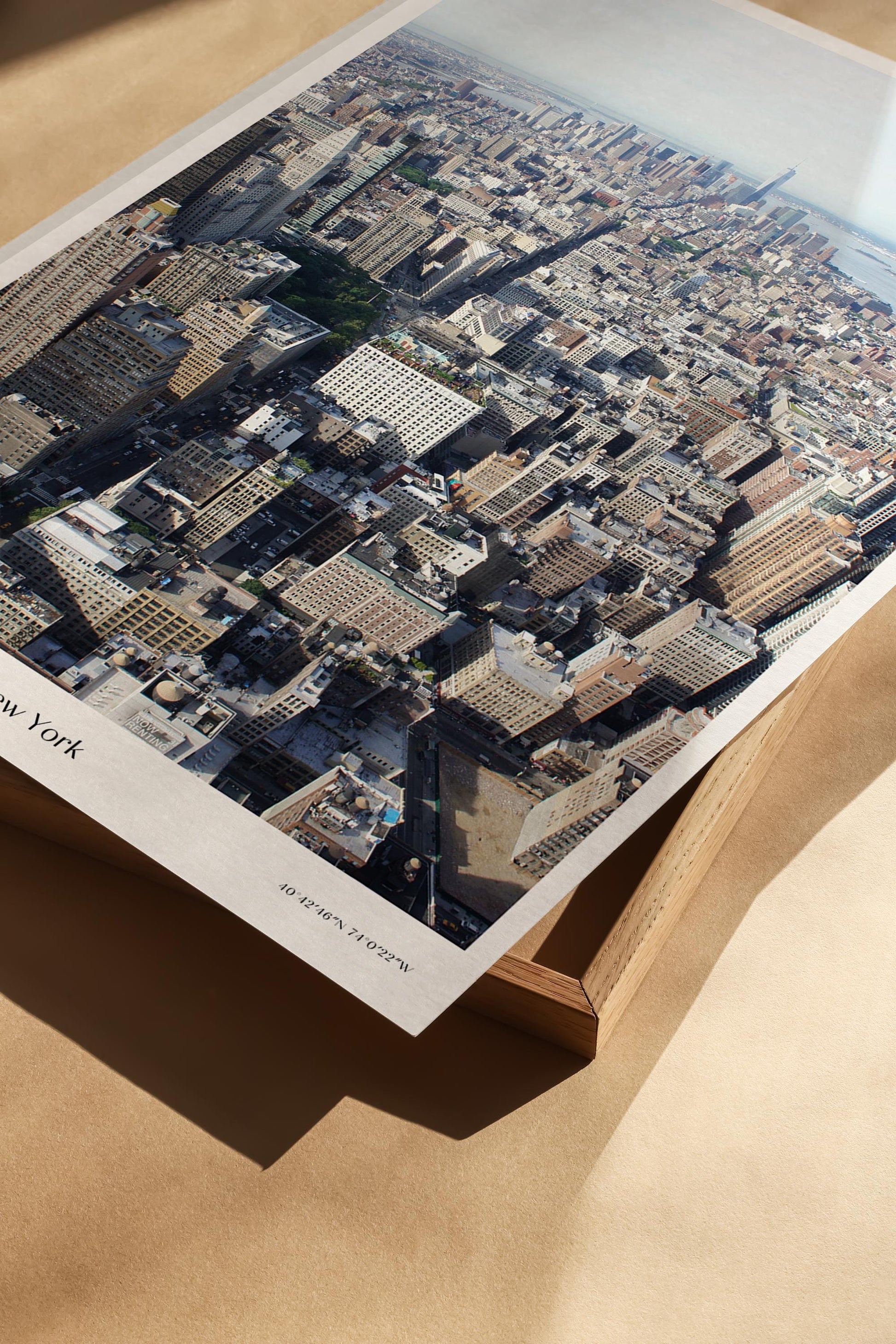 Manhatten City Photography Poster – Iconic NYC Landmark, Urban Wall Art, Cityscape Decor, Stunning Photography for Home and Office