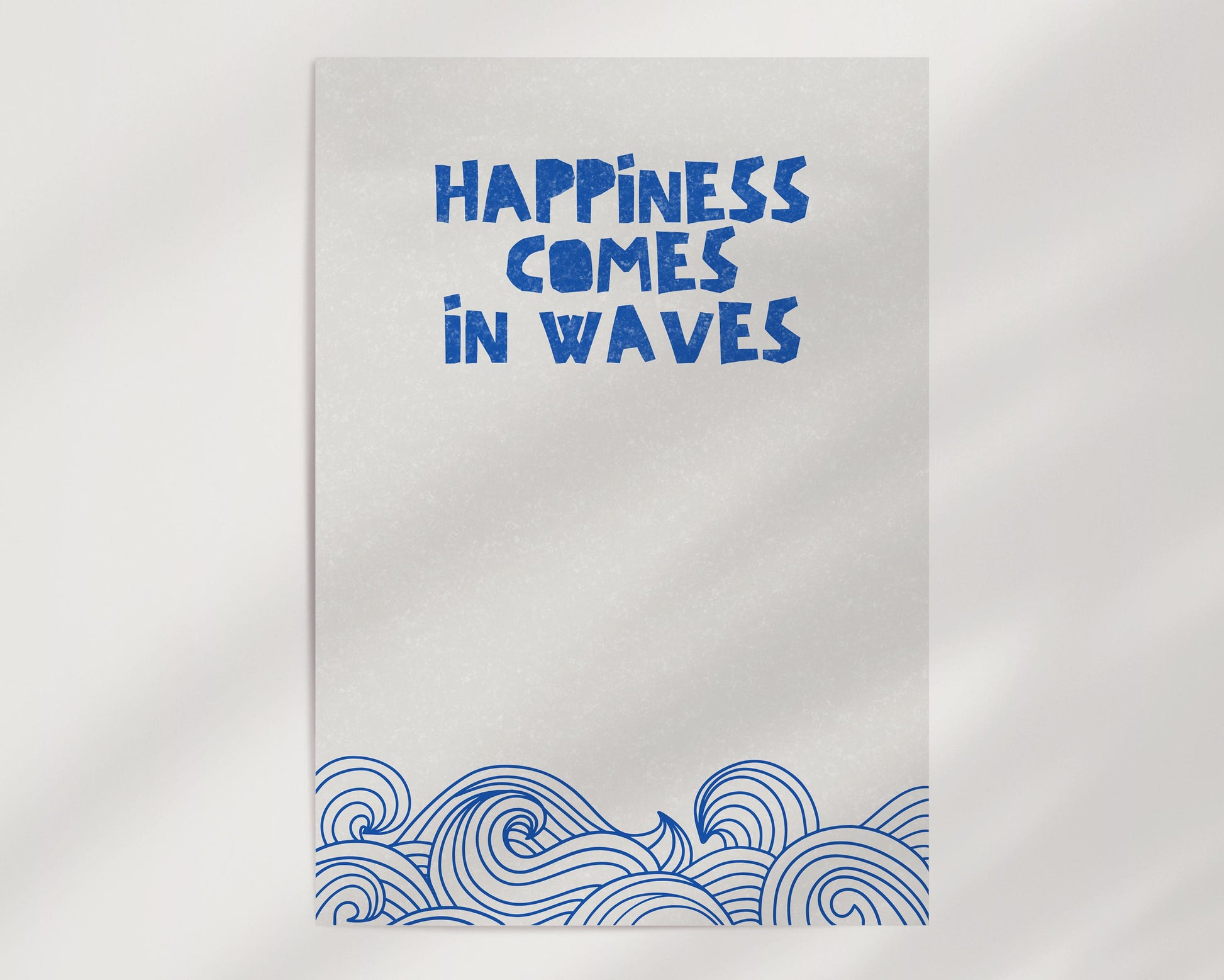 Happy Waves Poster