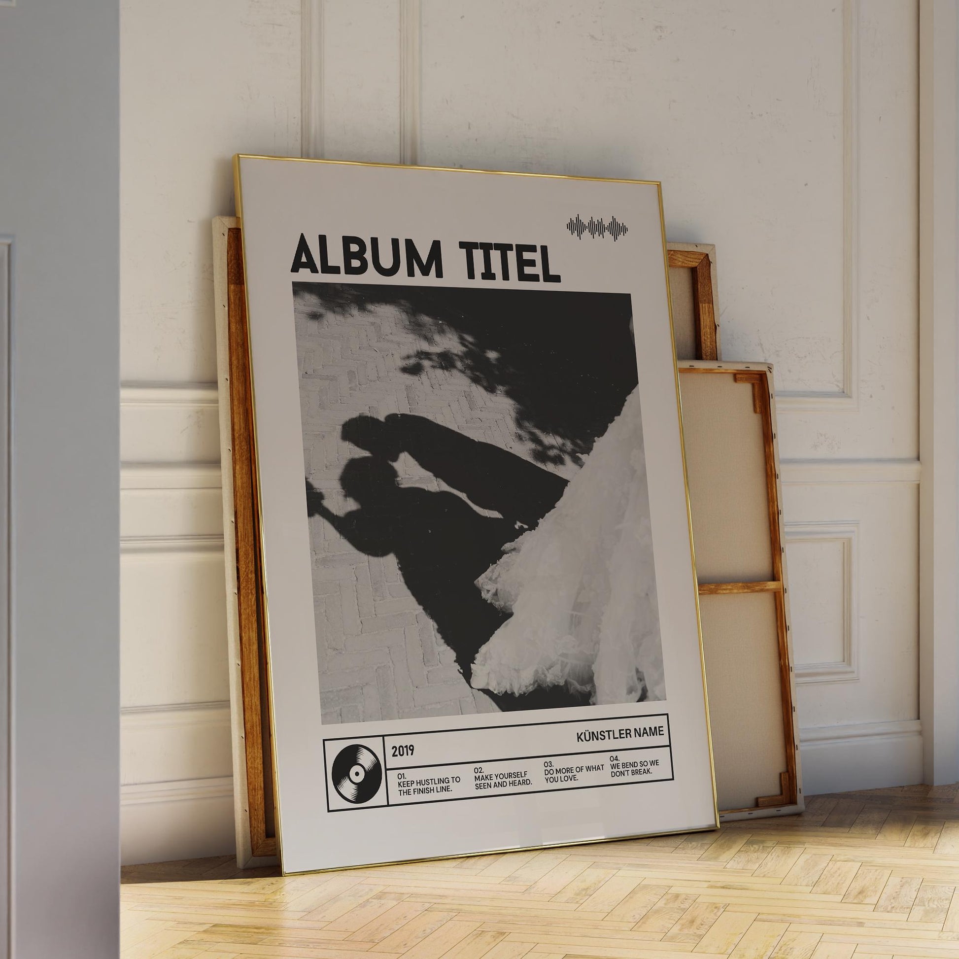 Personalized Music Album Poster | Personalized Album Design, Personal Gift, Custom Album Cover Print, Wedding Gift