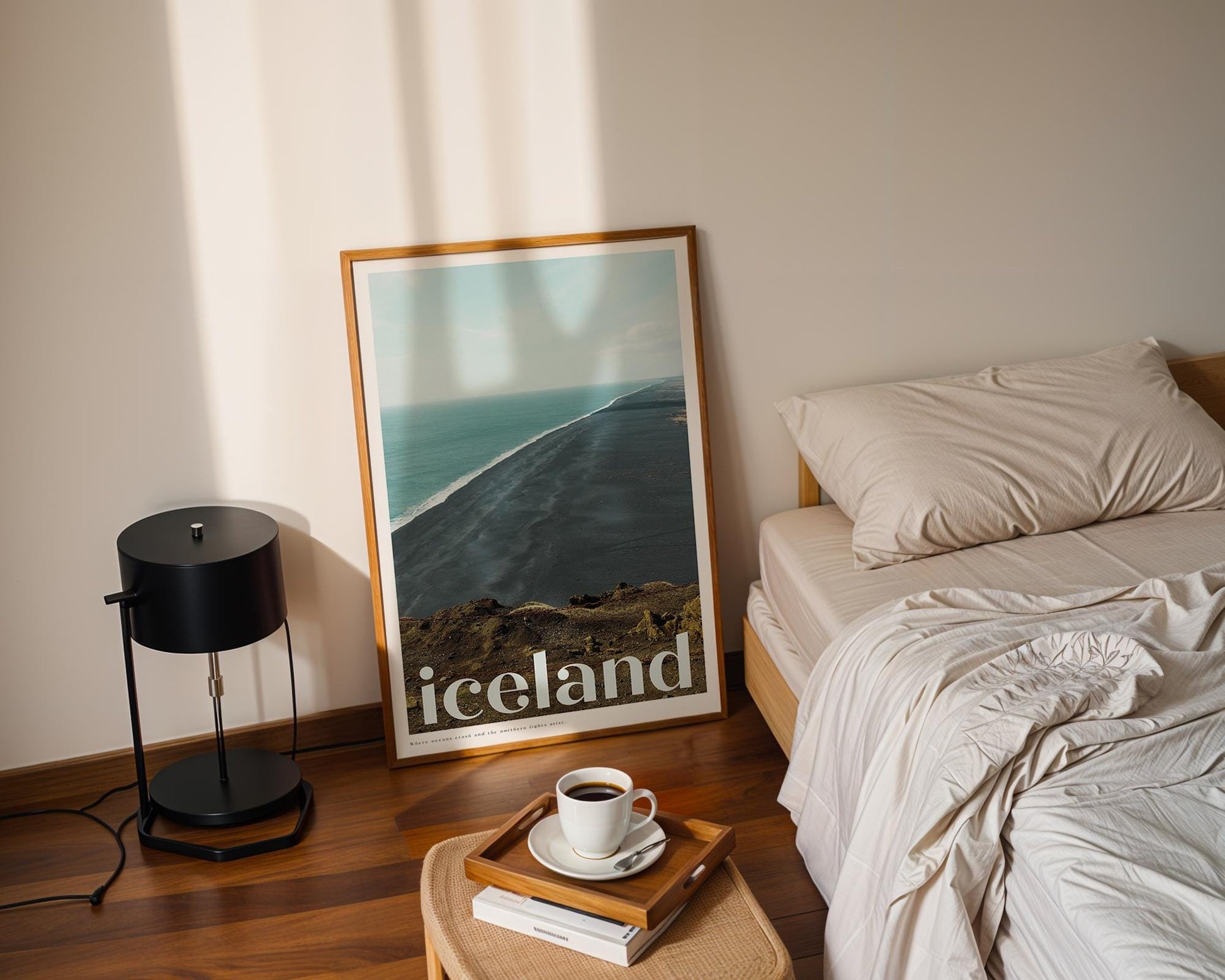 Iceland Poster | Stunning Art Poster of Iceland’s Majestic Landscape, Perfect for Your Home or Office Decor.
