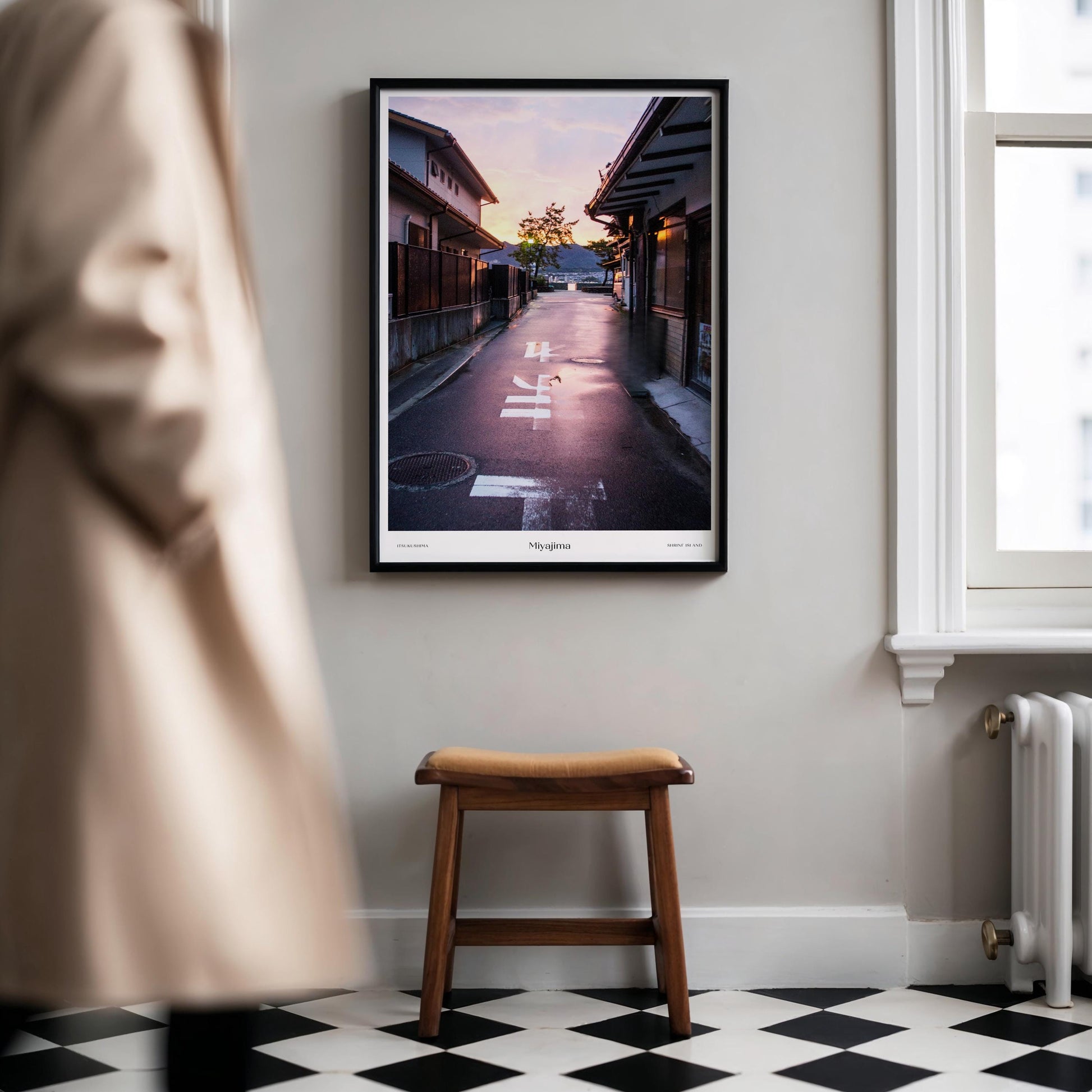 Miyajima Island Sunset Poster | City Streets Vibes – Perfect for Travel Enthusiasts