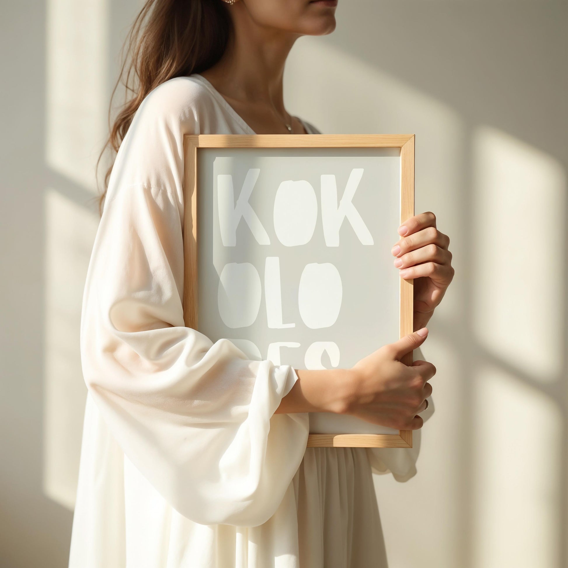 KOKOLORES Poster: Minimalist design with an inspiring quote and block typography – stylish wall decor and the perfect gift idea