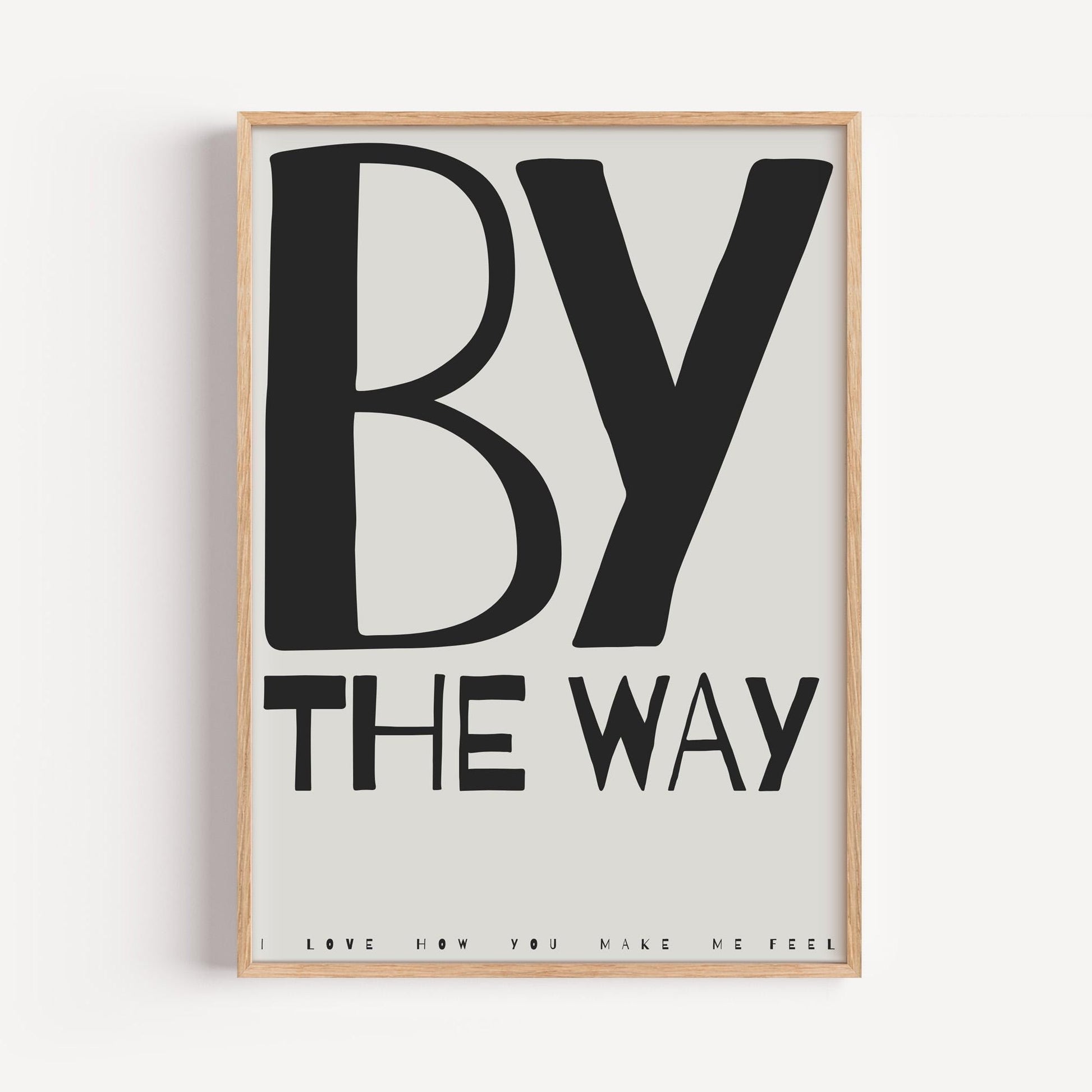 BY THE WAY Poster