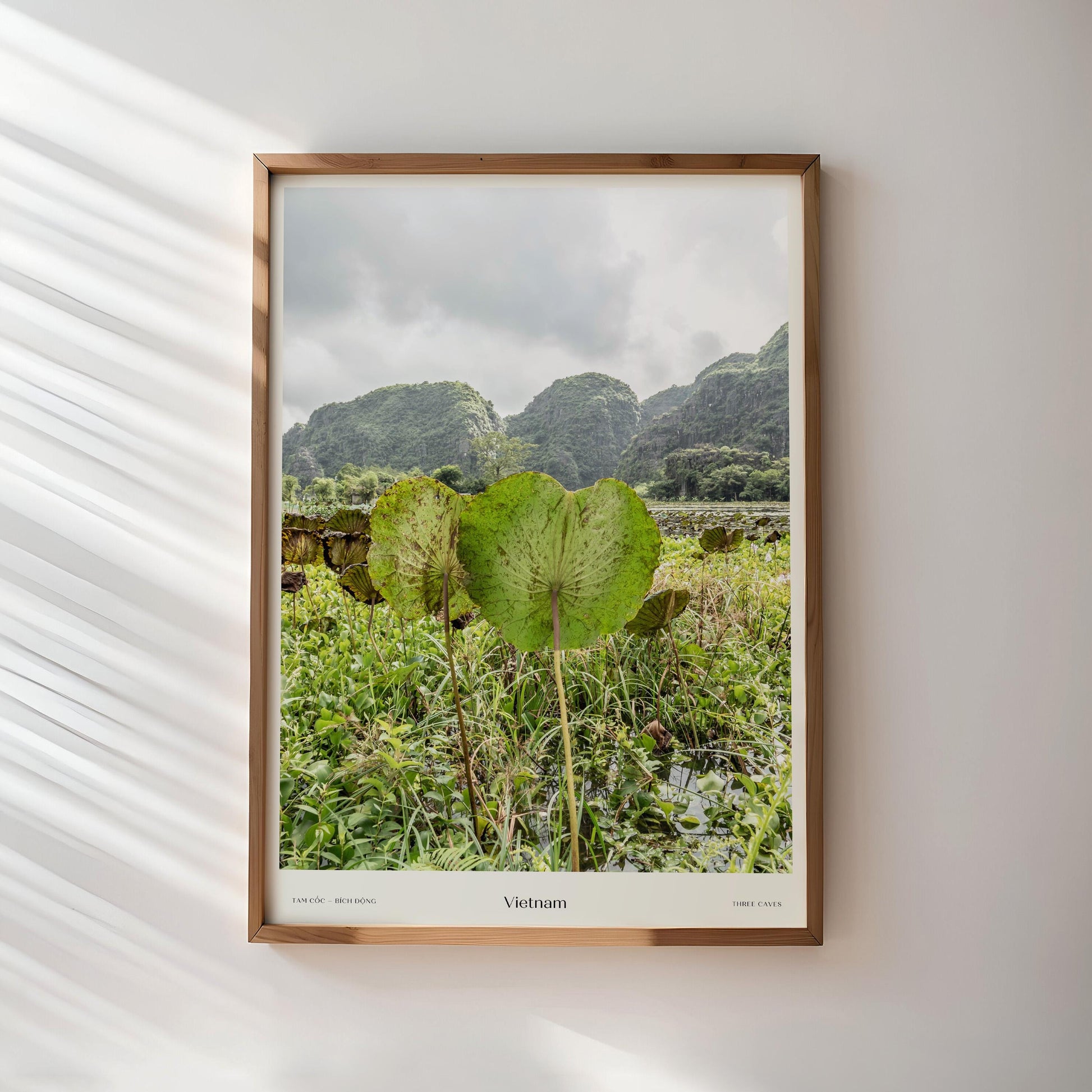 Limestone Three Caves Poster